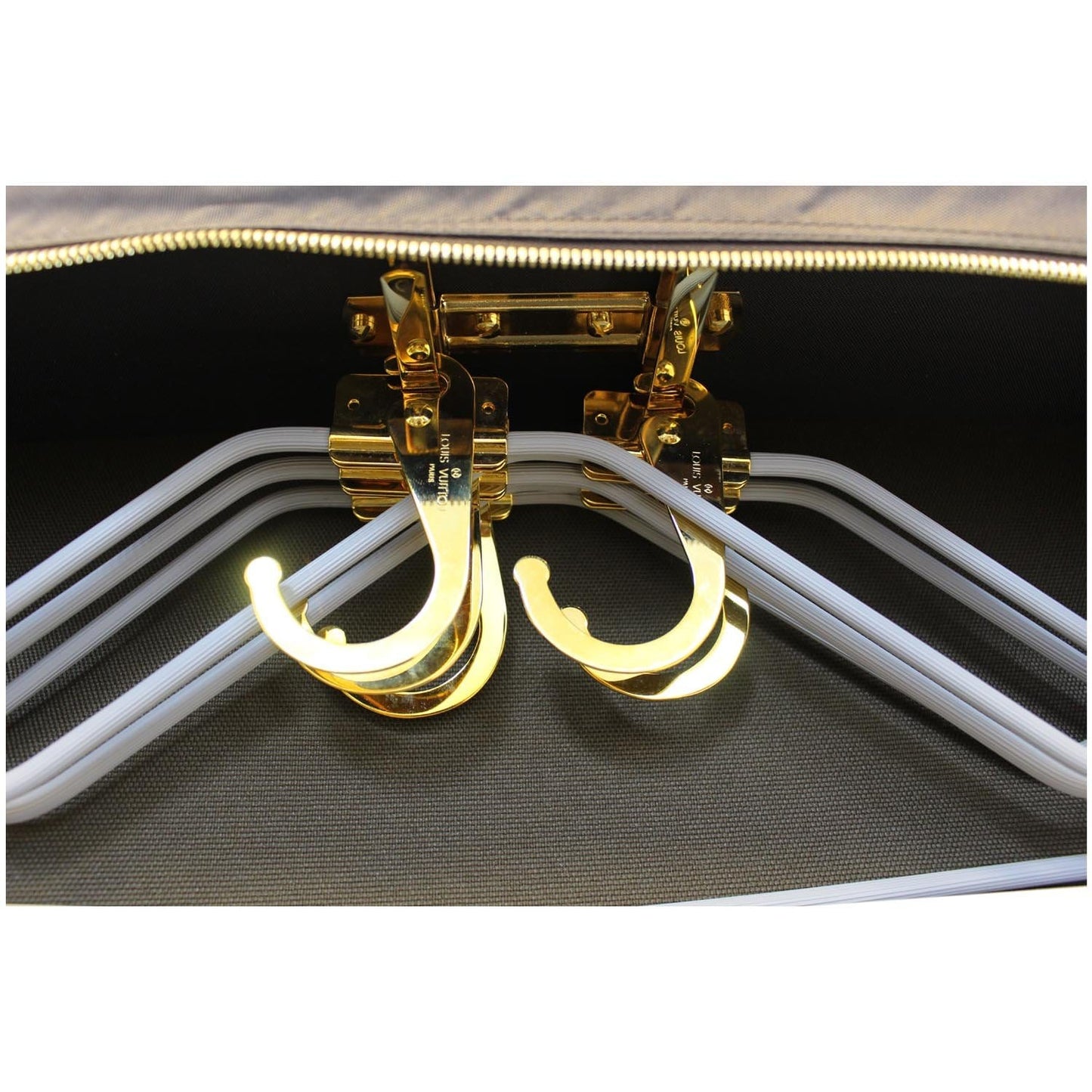 LOUIS VUITTON Monogram Canvas Garment Bag 5 Hangers