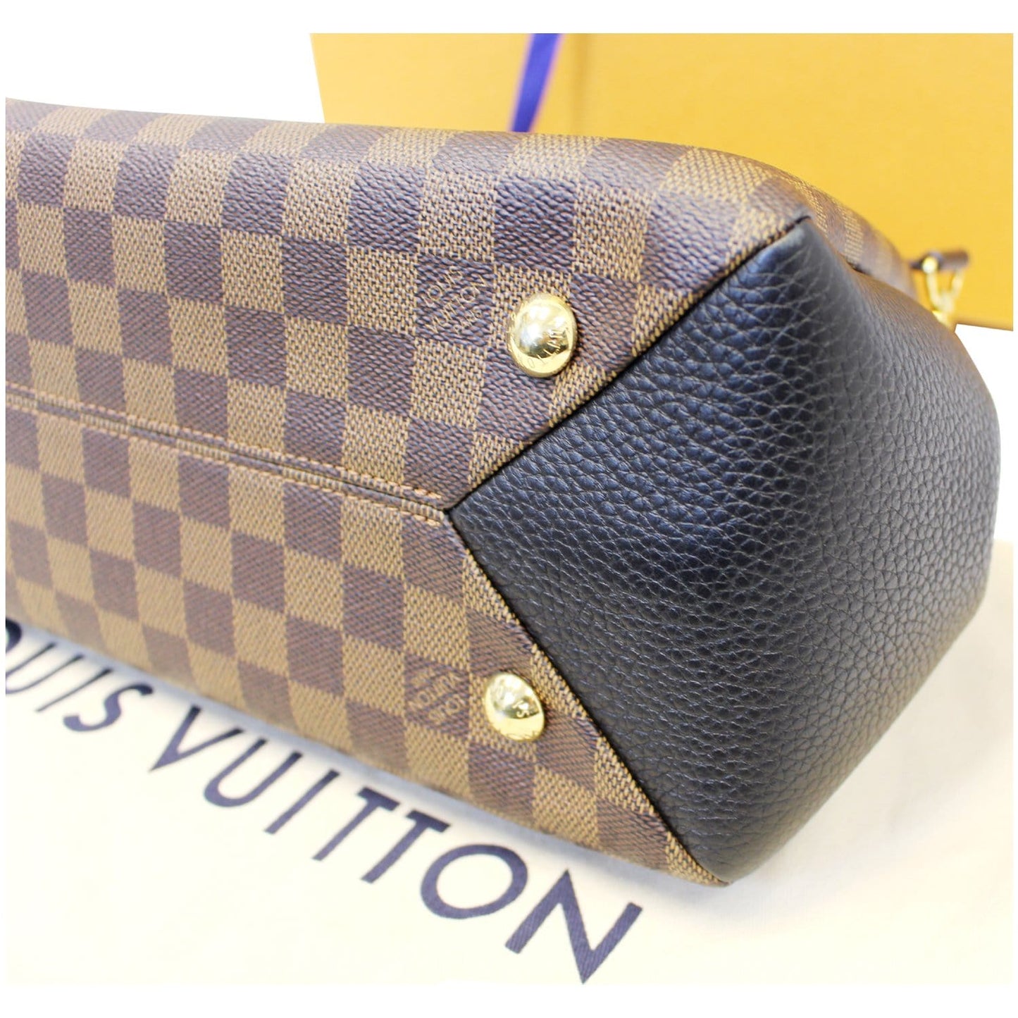 LOUIS VUITTON Brittany Damier Ebene Shoulder Bag