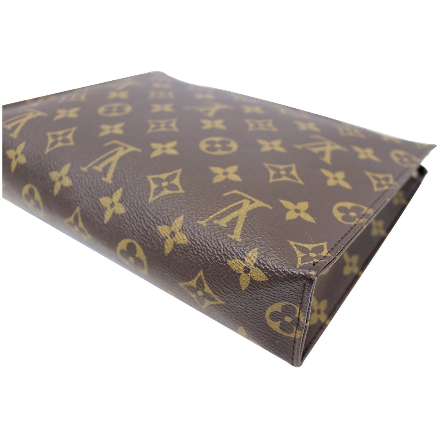 LOUIS VUITTON Poche Toilette 19 Monogram Canvas Cosmetics Pouch