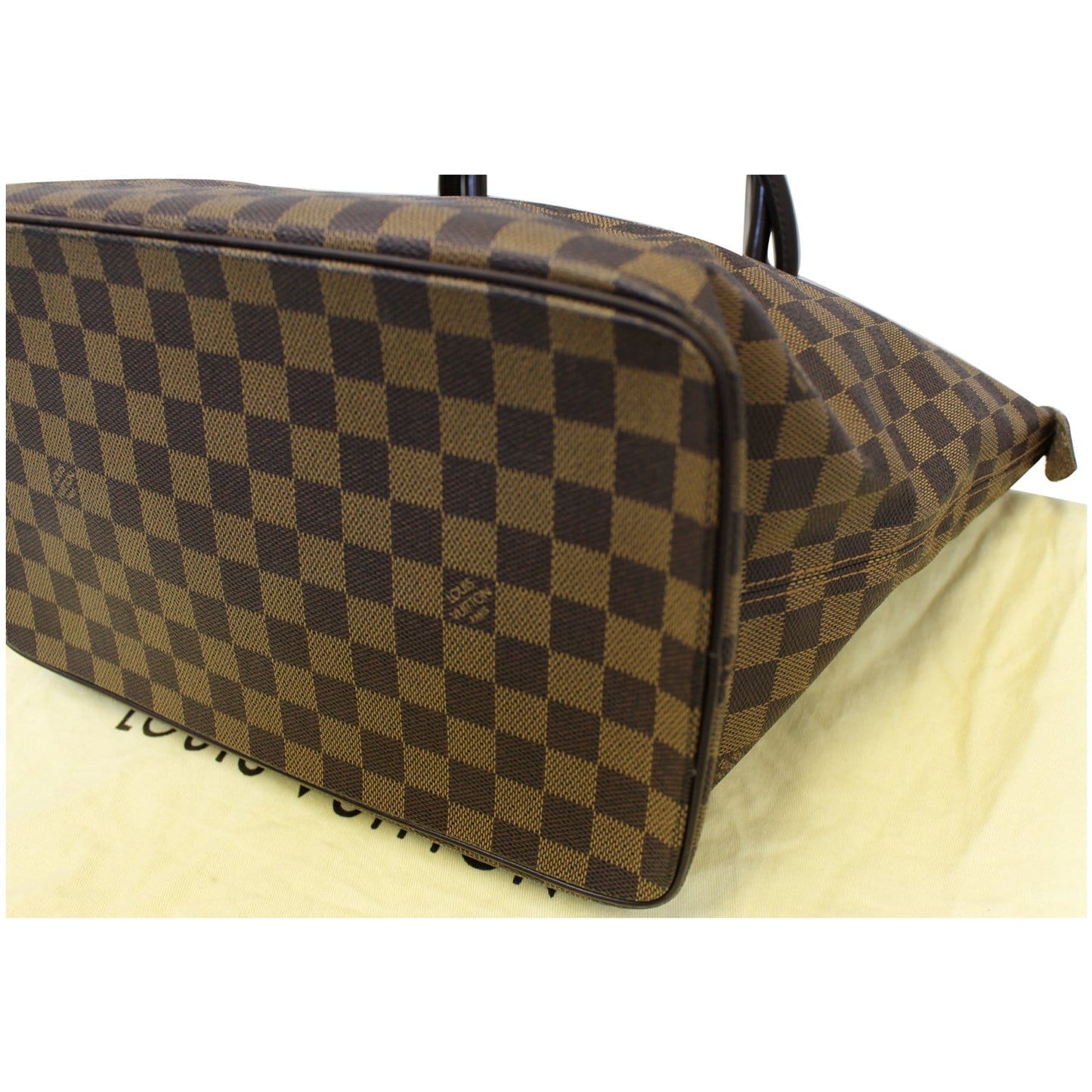 LOUIS VUITTON Saleya MM Damier Ebene Shoulder Bag