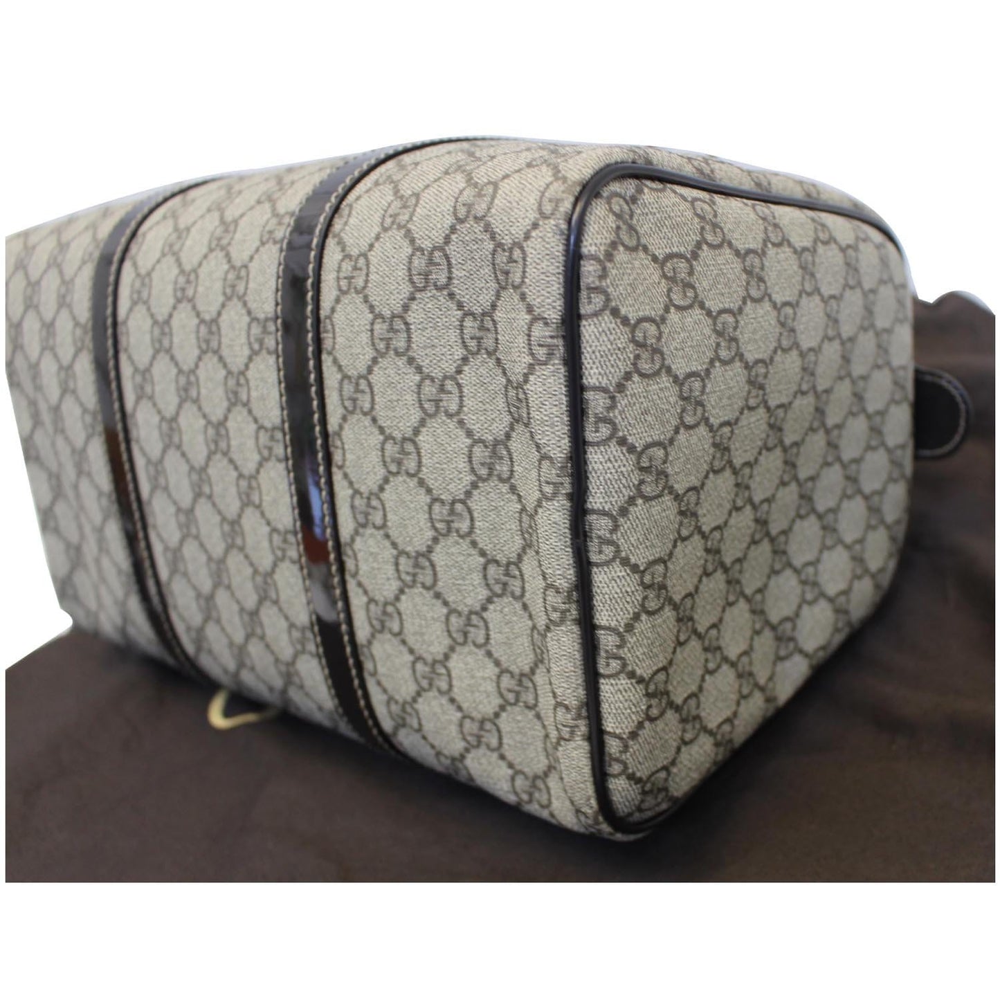 GUCCI Joy GG Canvas Boston Bag Beige 193603