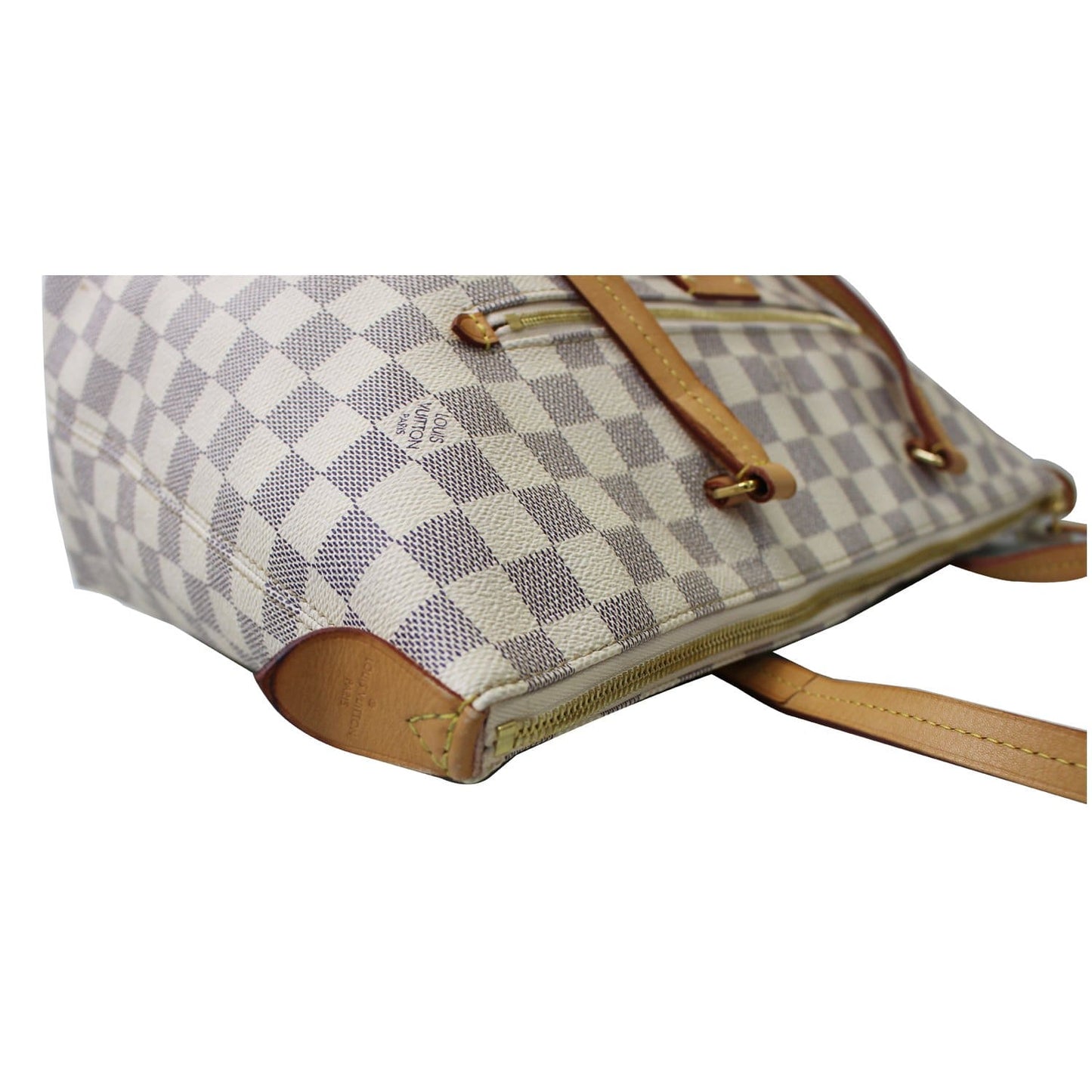 LOUIS VUITTON Iena MM Damier Azur Shoulder Bag White - 15% OFF