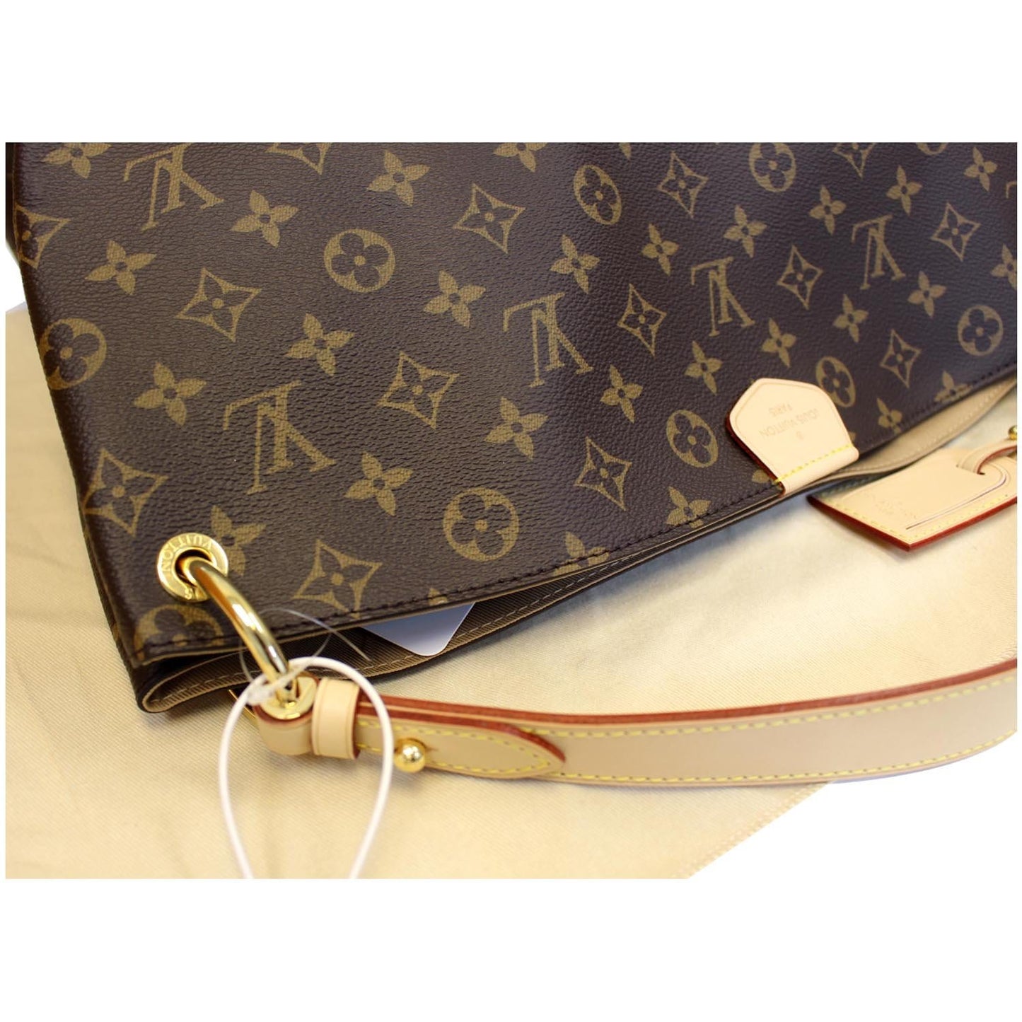 LOUIS VUITTON Graceful MM Monogram Canvas Shoulder Bag