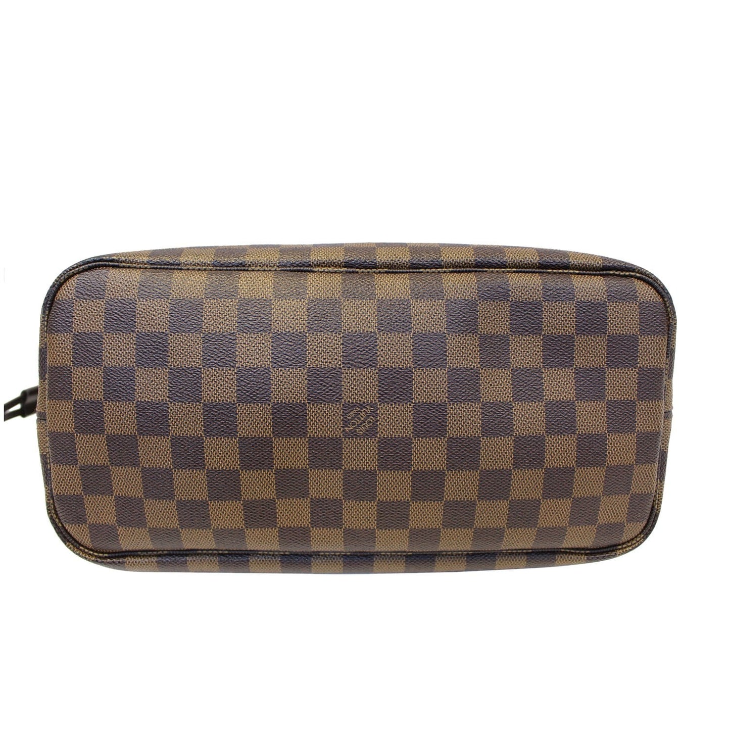 LOUIS VUITTON Neverfull MM Damier Ebene Tote Shoulder Bag