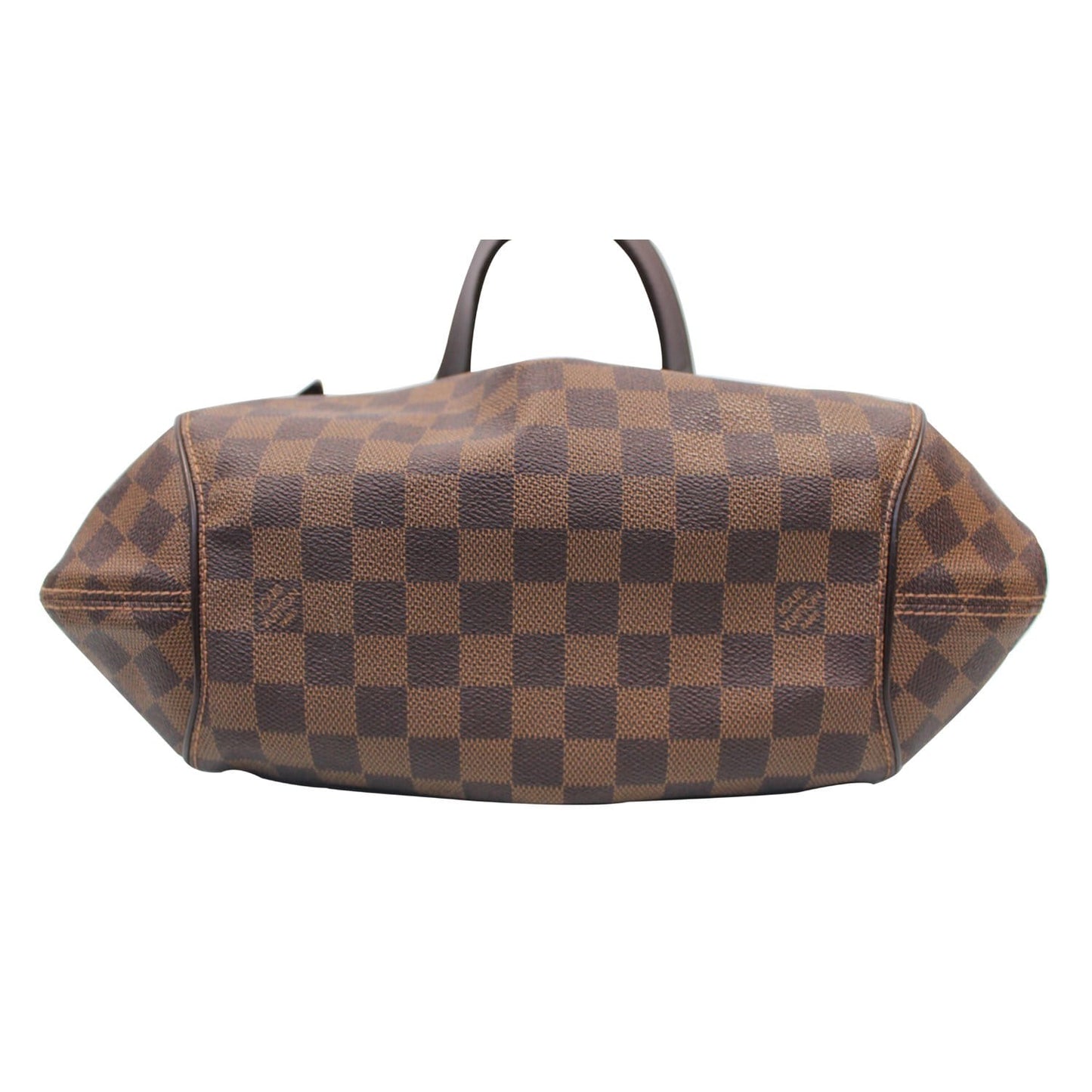 LOUIS VUITTON Sistina PM Damier Ebene Shoulder Bag Brown