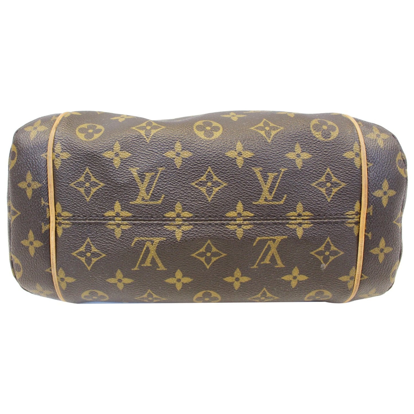 LOUIS VUITTON Totally PM Monogram Canvas Shoulder Tote Bag Brown