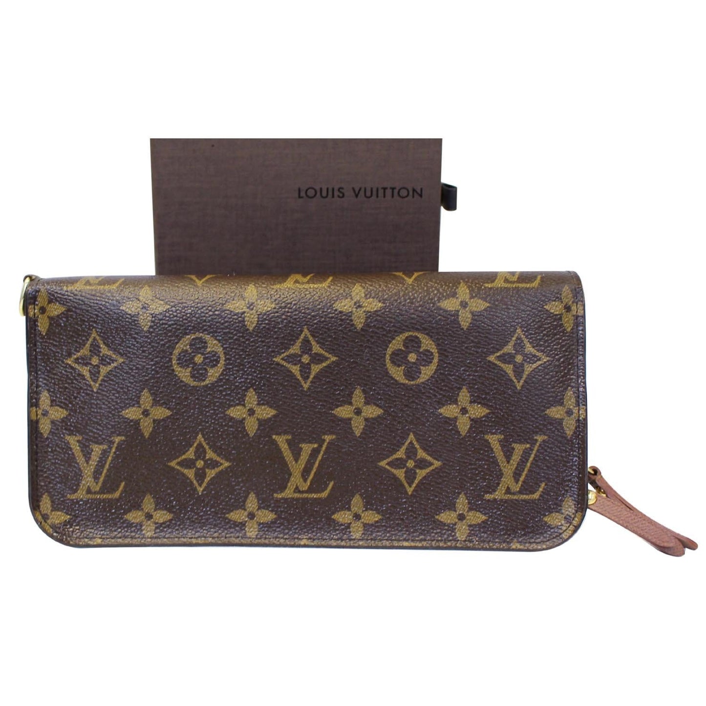 LOUIS VUITTON Insolite Monogram Canvas Wallet Brown