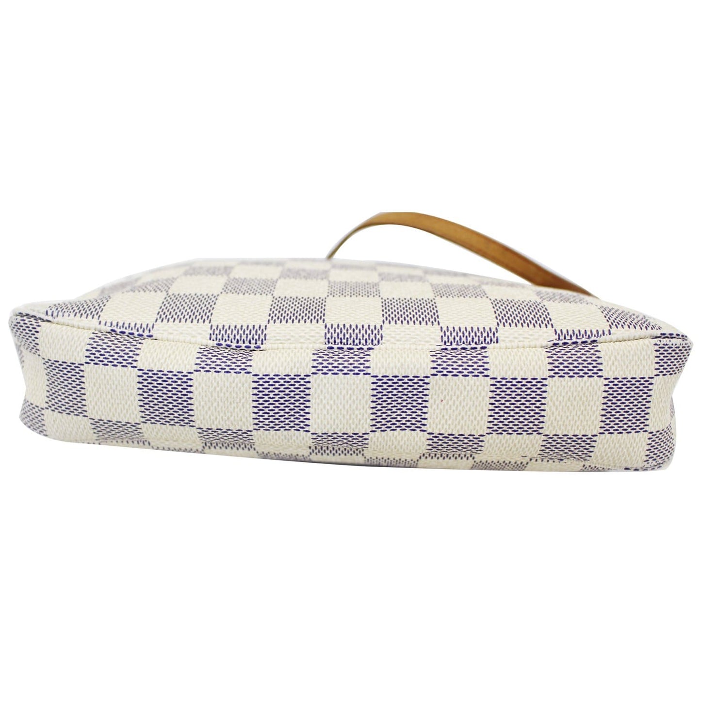 LOUIS VUITTON Pochette Accessoires Damier Azur Pouch White