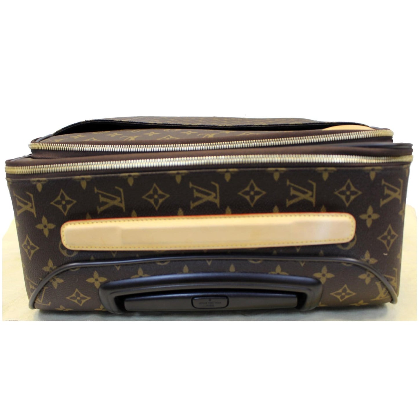 LOUIS VUITTON Pegase Legere 55 Monogram Canvas Business Suitcase Travel Bag Brown