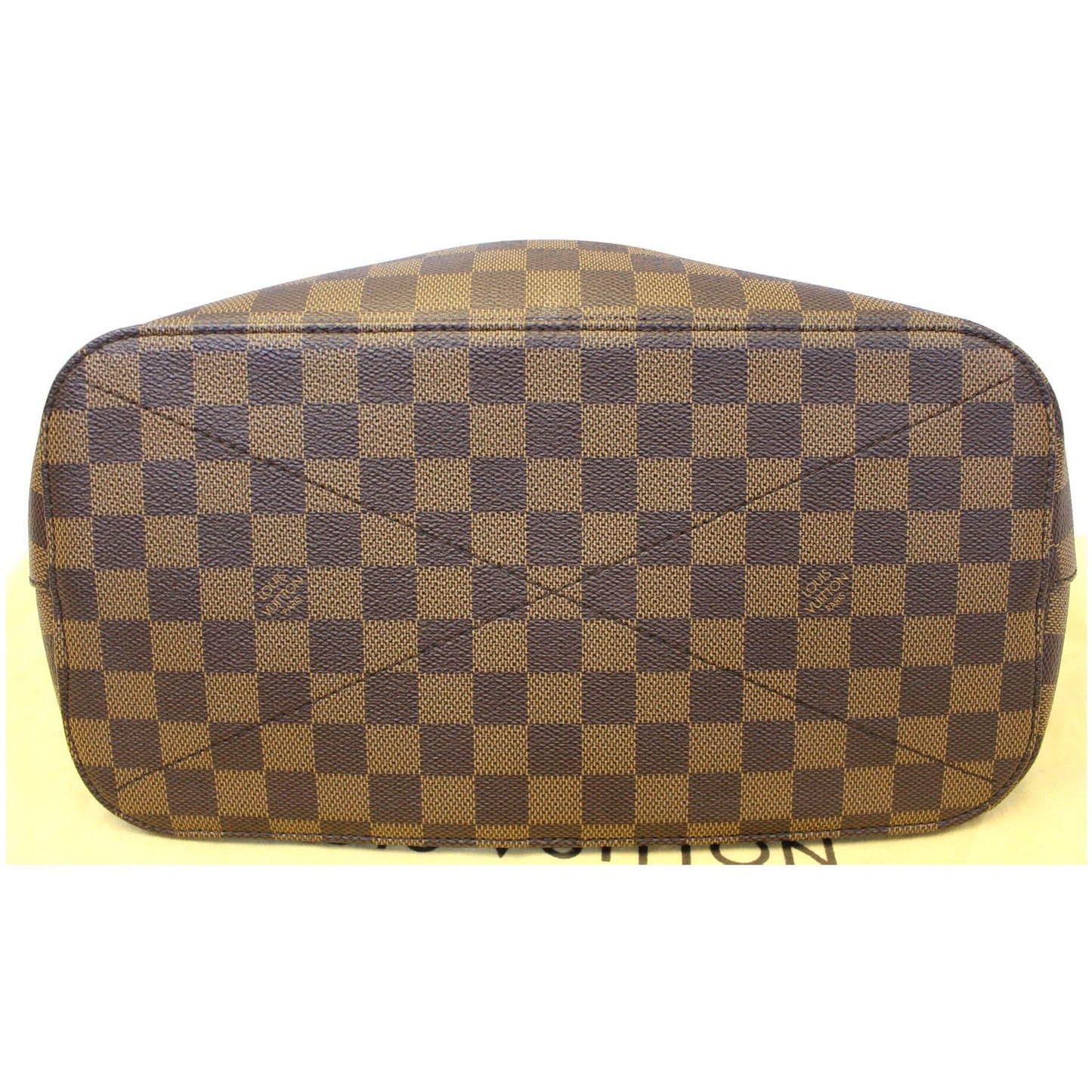 LOUIS VUITTON Siena MM Damier Ebene Shoulder Handbag