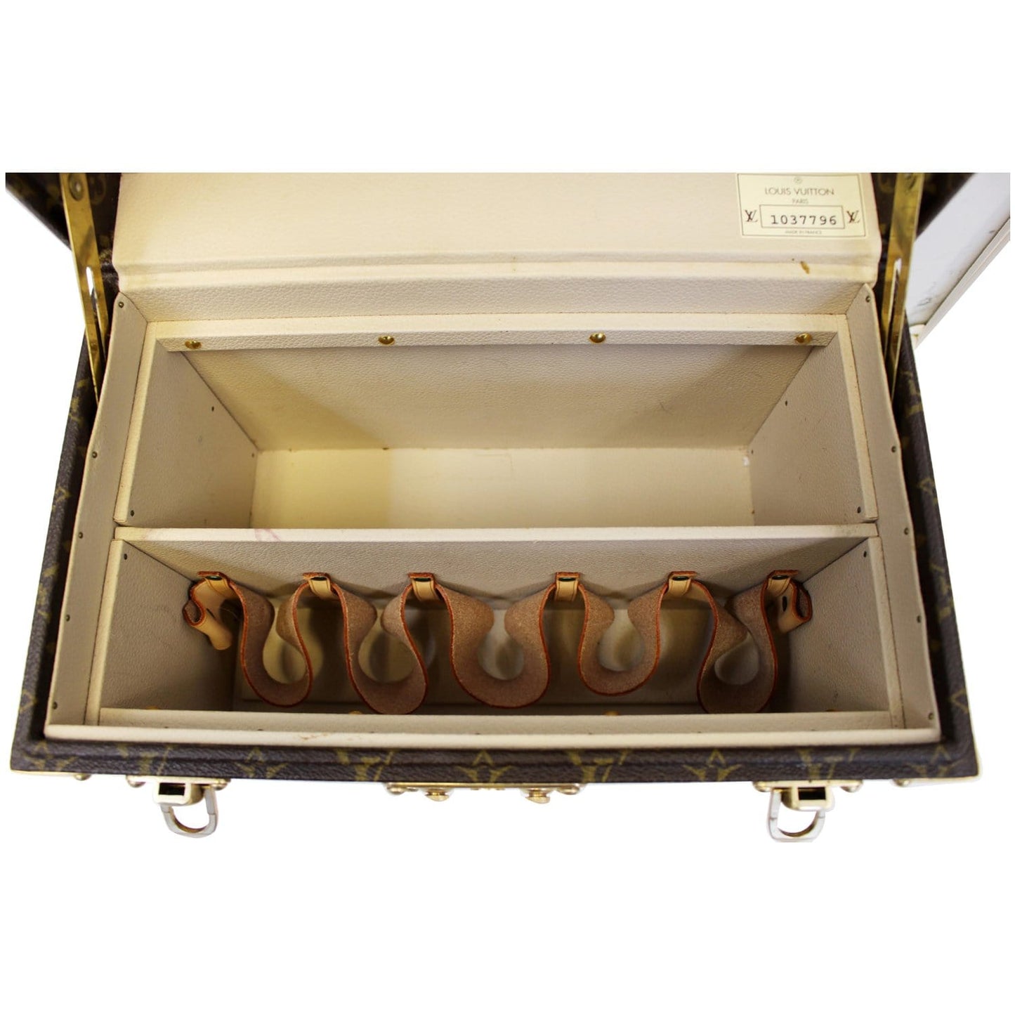 LOUIS VUITTON Boite Pharmacie Monogram Canvas Toiletry Case Brown
