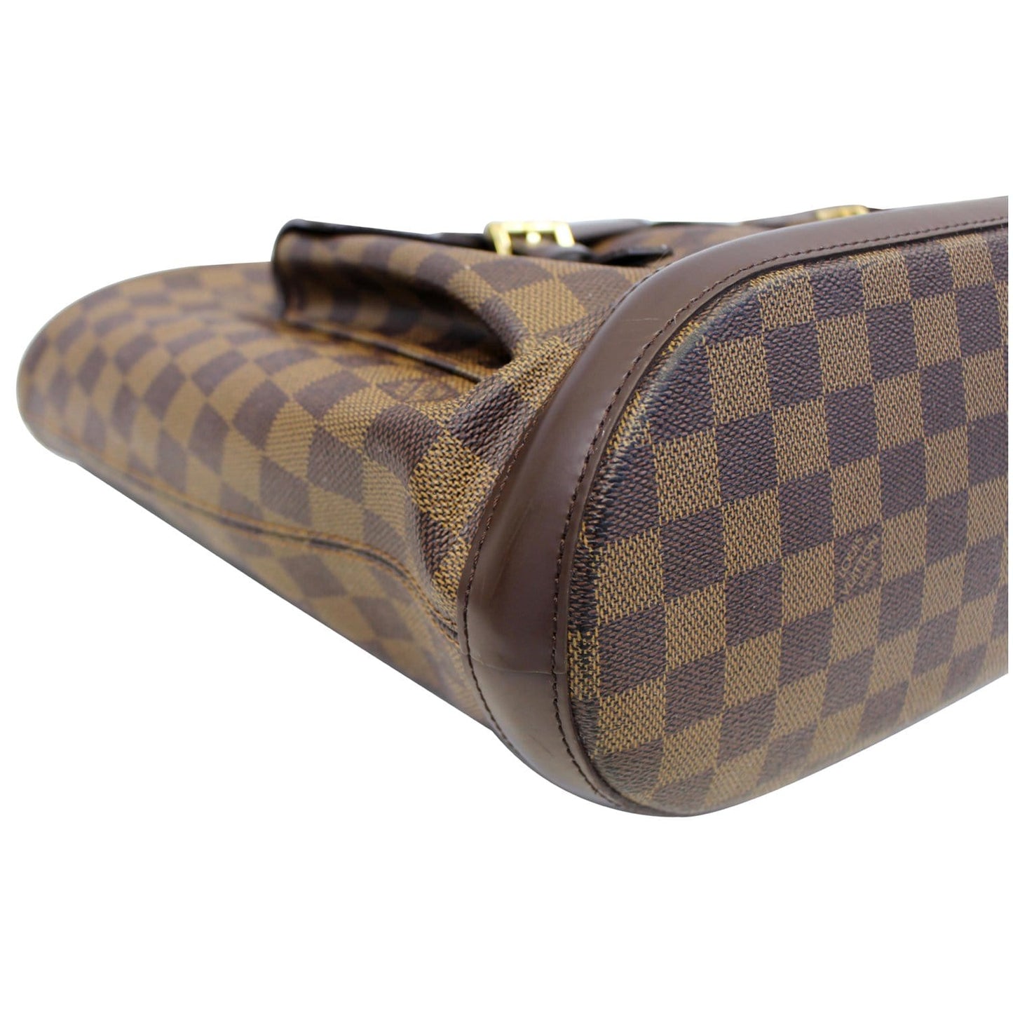 LOUIS VUITTON Manosque GM Damier Ebene Shoulder Bag Brown