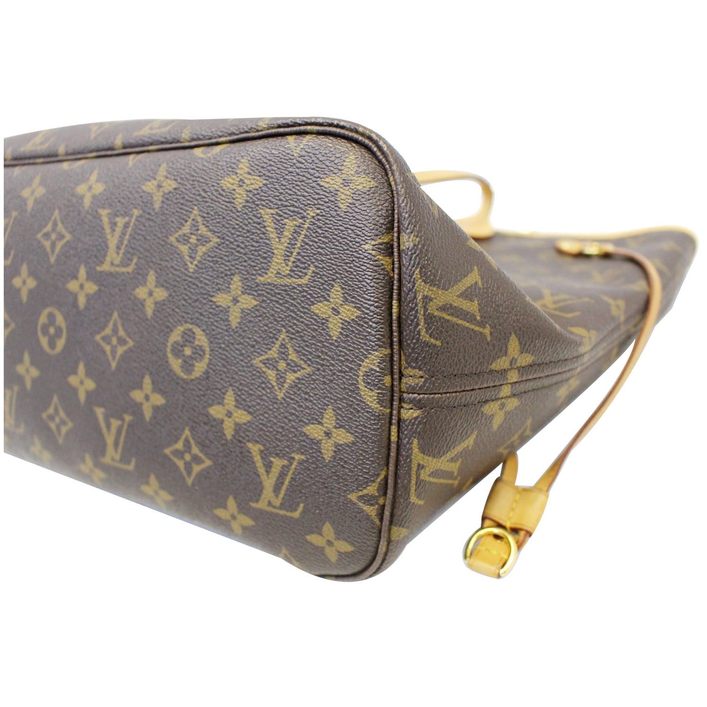 LOUIS VUITTON Monogram Canvas Neverfull MM Brown Tote Bag