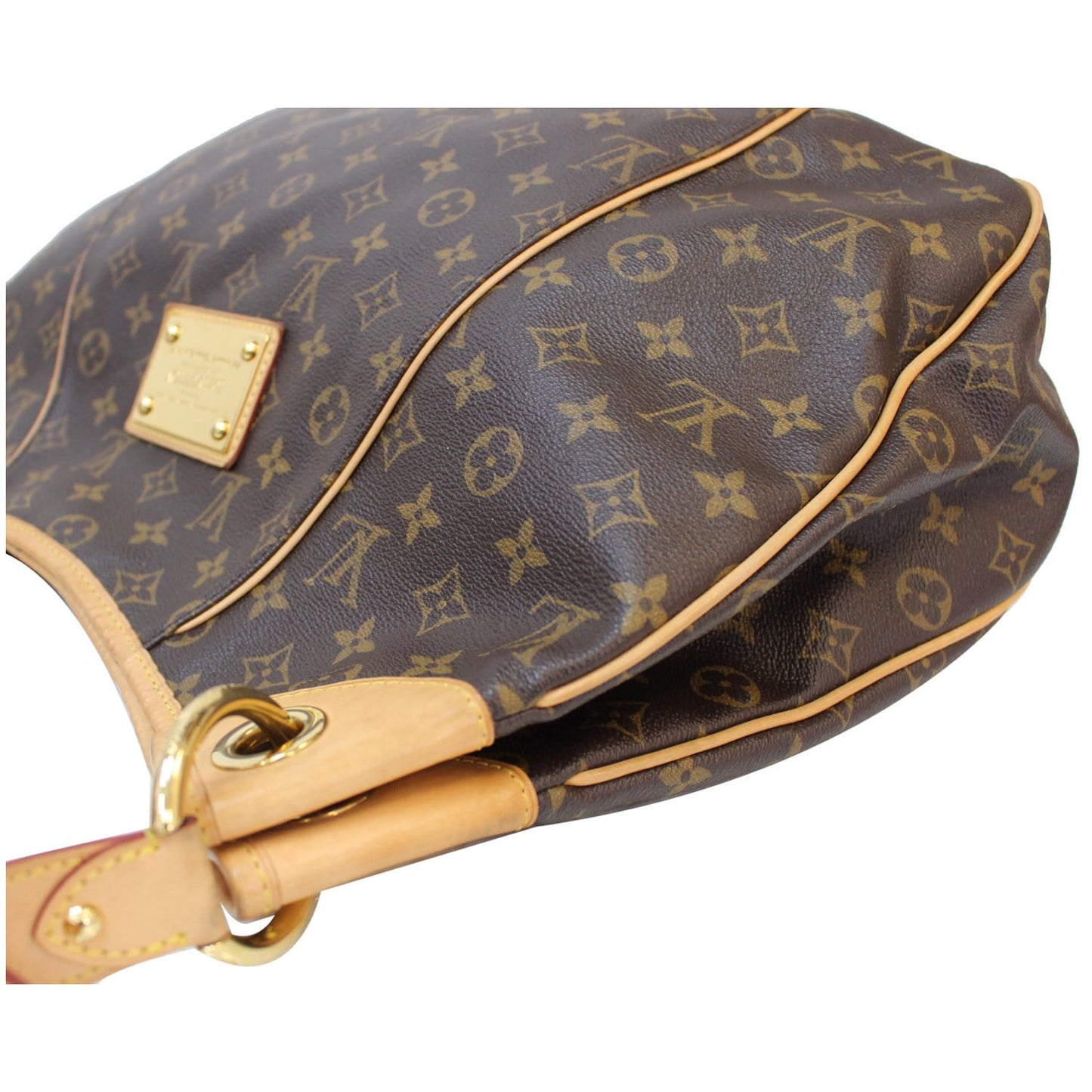 LOUIS VUITTON Galliera GM Monogram Canvas Shoulder Bag Brown