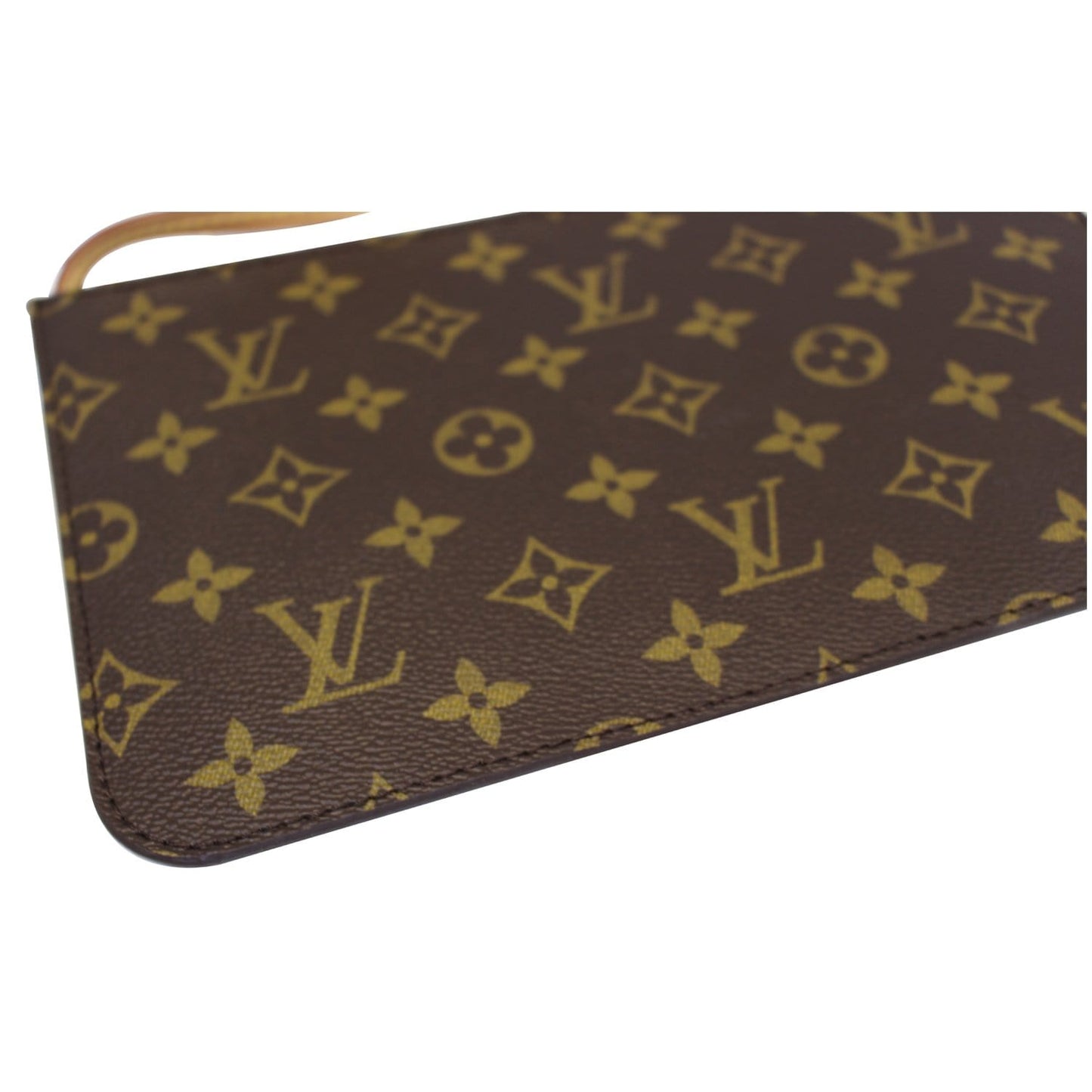 LOUIS VUITTON Pochette Wristlet Pouch Monogram Canvas Neverfull