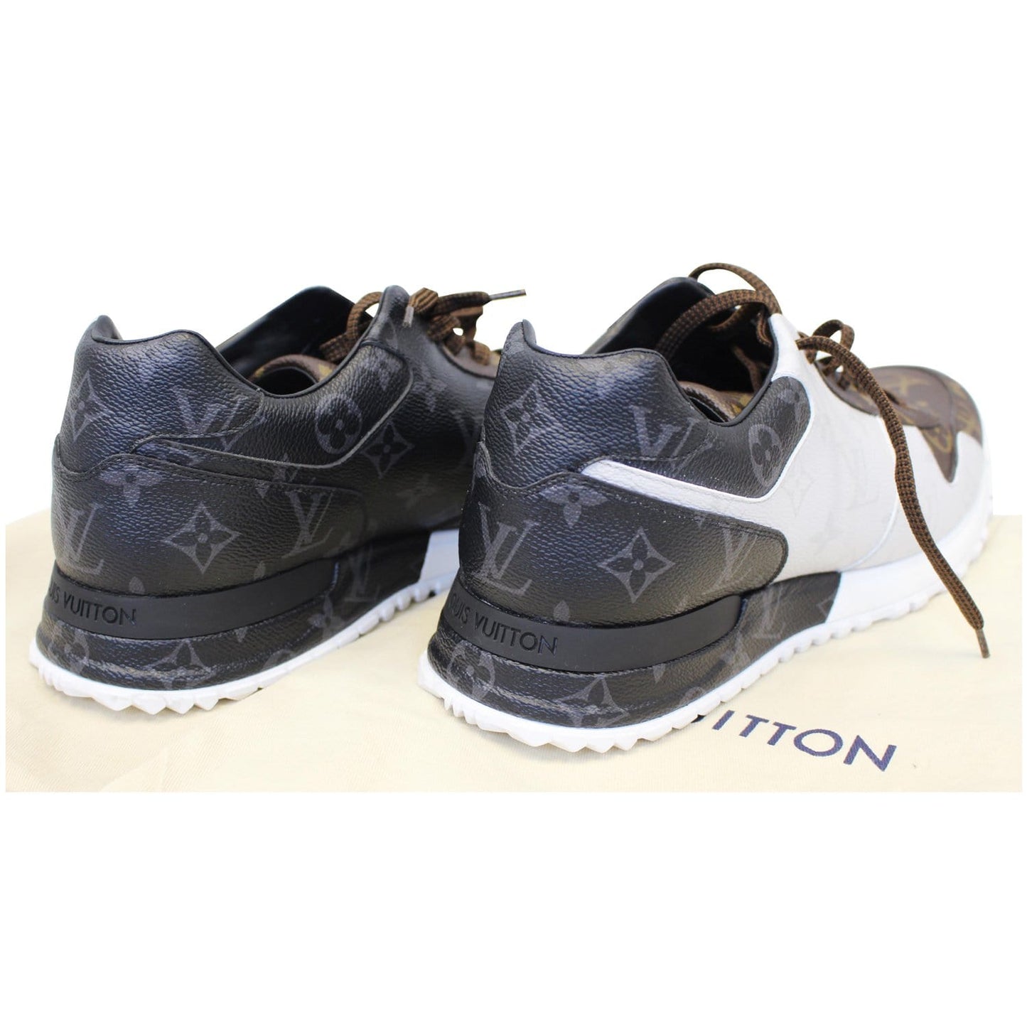 LOUIS VUITTON Runaway Monogram Sneakers Tri-Color US 10