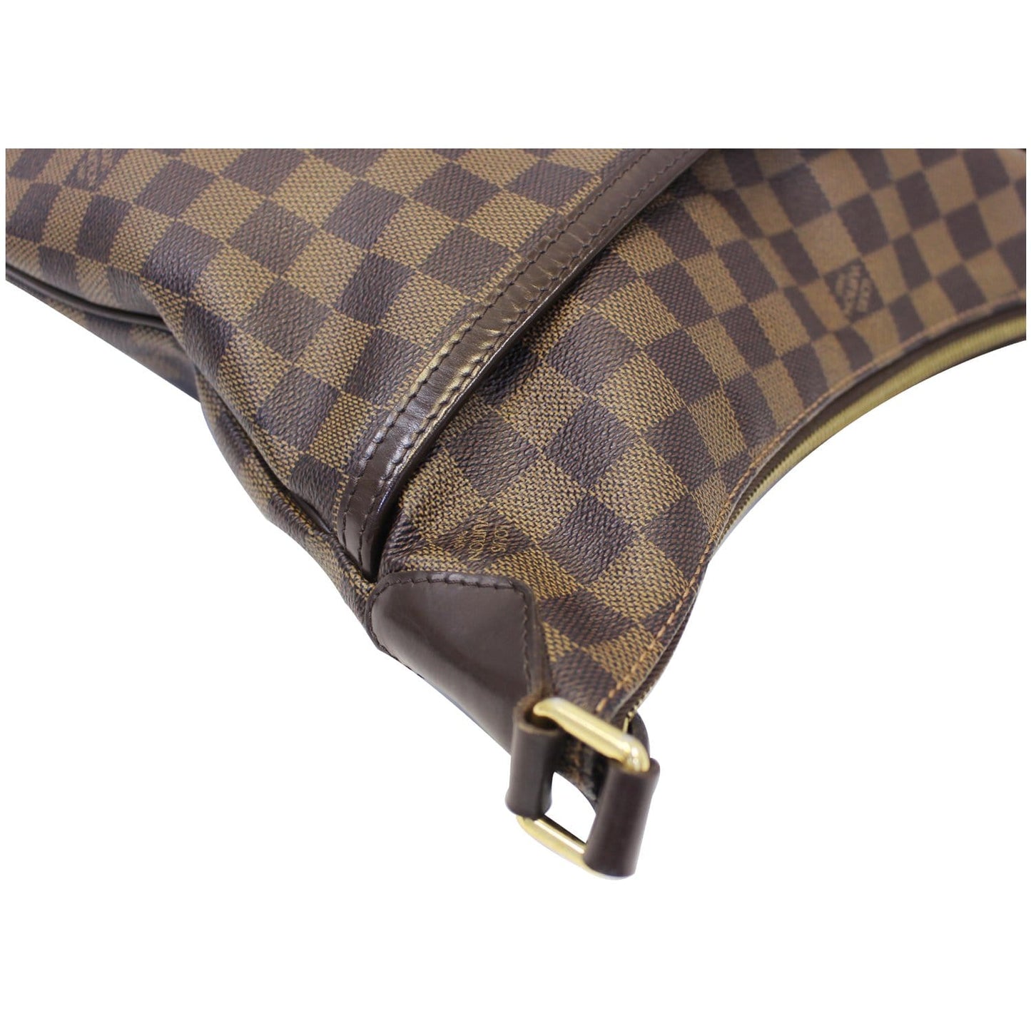 LOUIS VUITTON Bloomsbury GM Damier Ebene Shoulder Crossbody Bag Brown