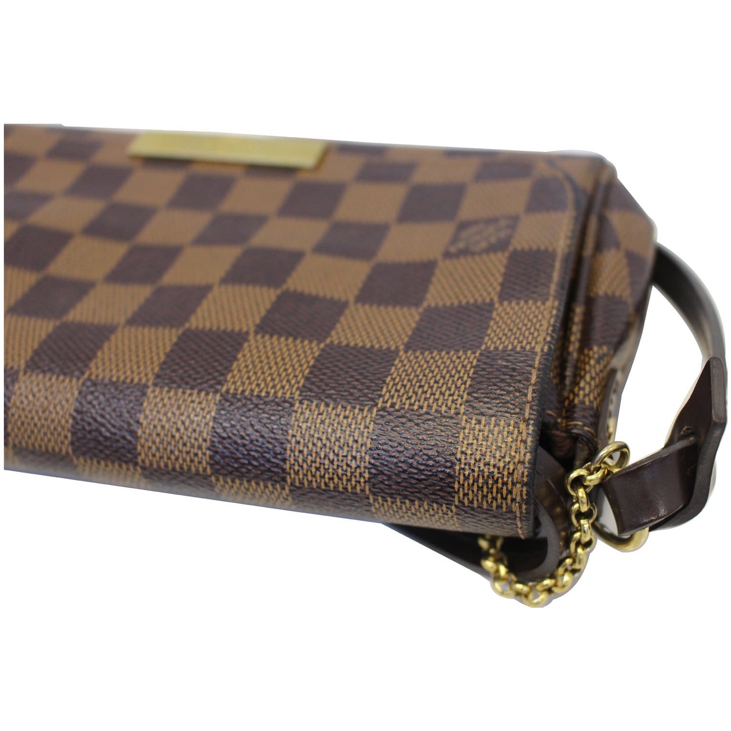 LOUIS VUITTON Favorite PM Damier Ebene Shoulder Crossbody Bag
