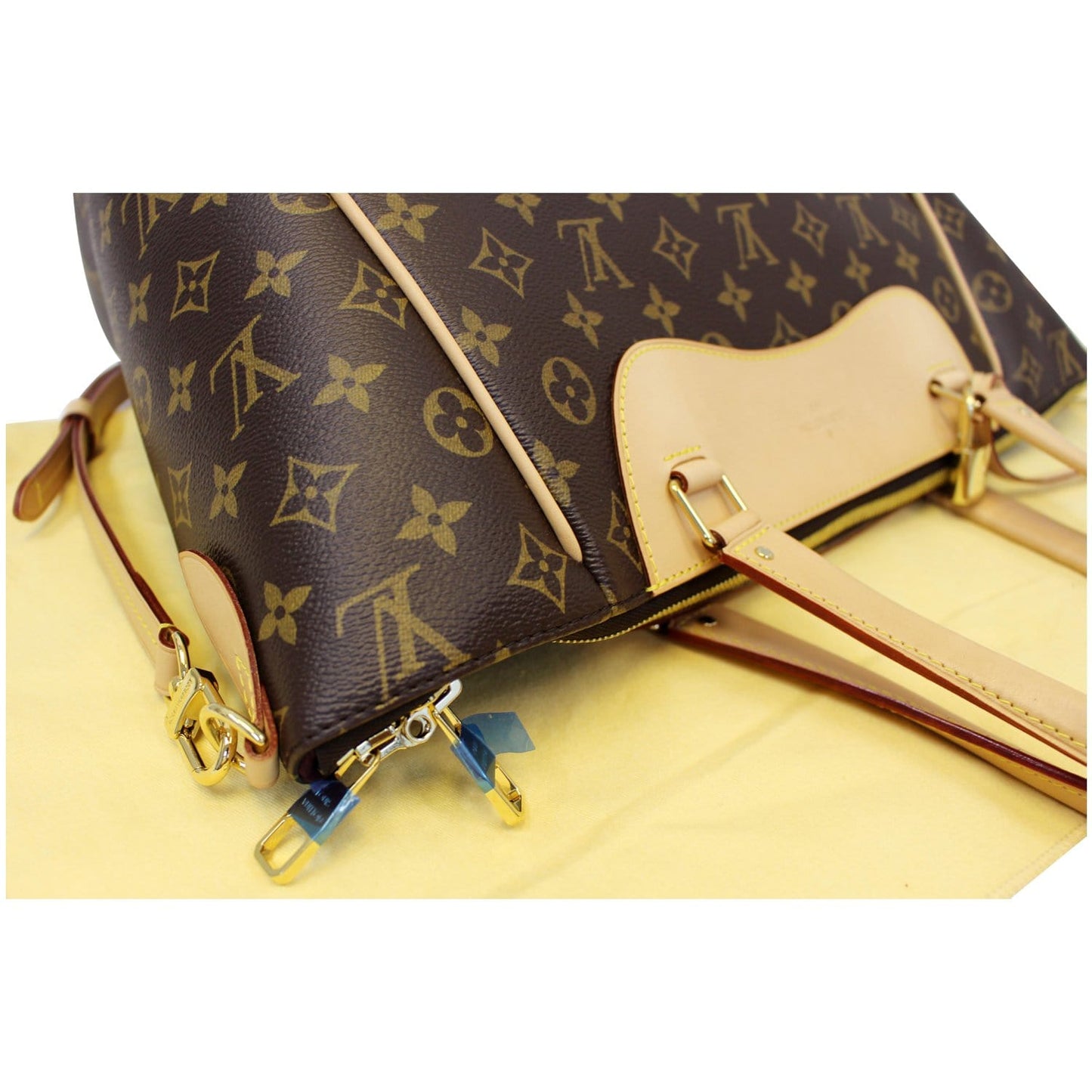 LOUIS VUITTON Estrela MM NM Monogram Canvas Shoulder Bag Brown