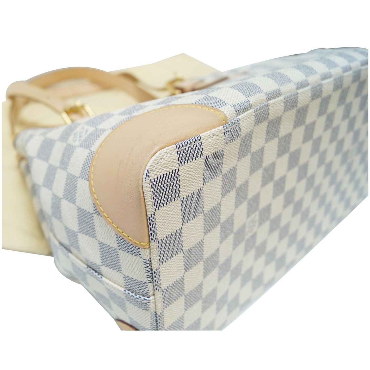 Louis Vuitton Hampstead MM Damier Azur Shoulder Bag