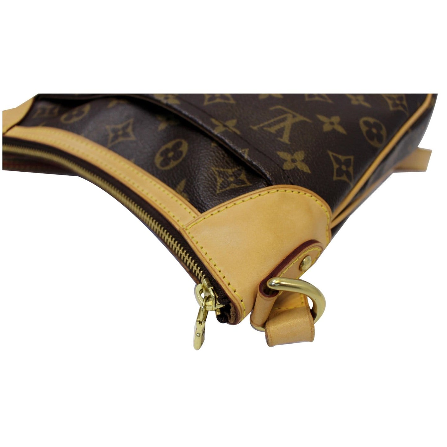 LOUIS VUITTON Odeon PM Monogram Canvas Shoulder Crossbody Bag Brown