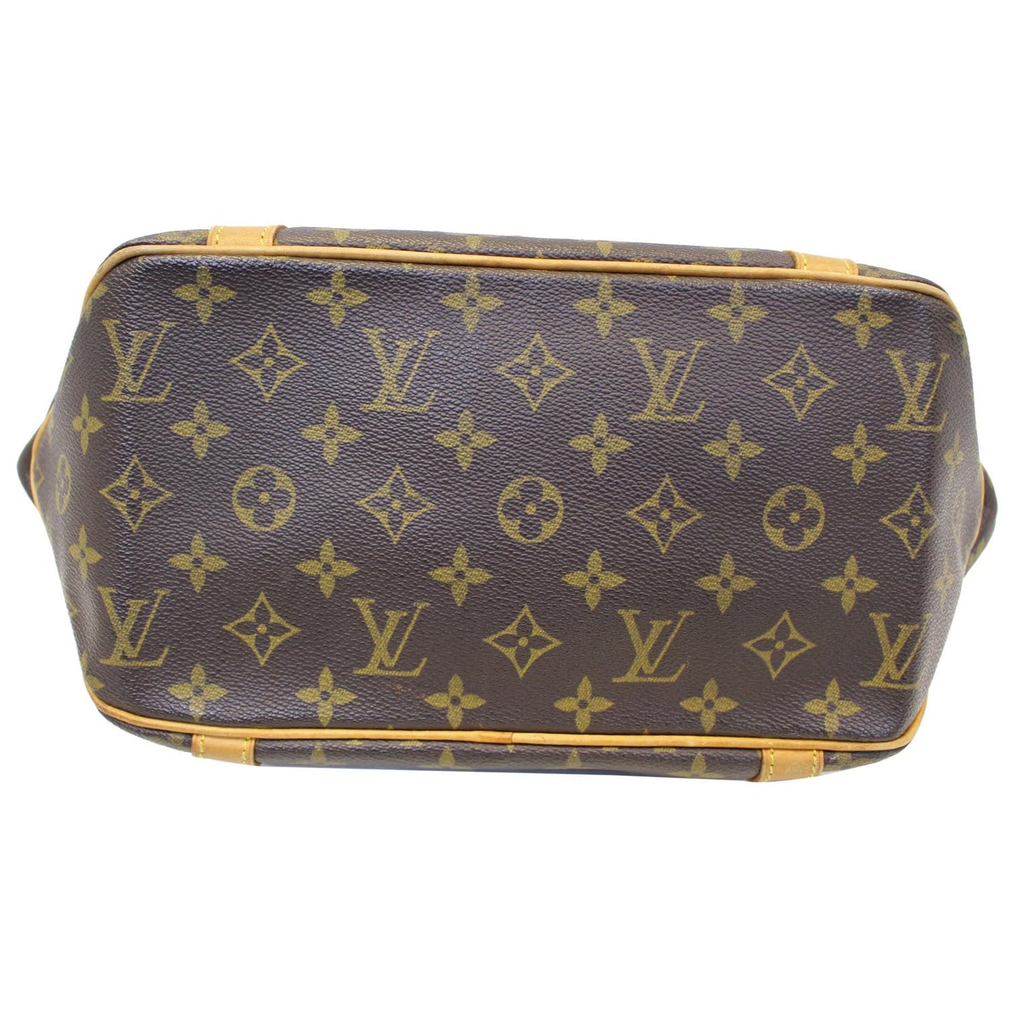 LOUIS VUITTON Sac Shopping Monogram Canvas Tote Bag Brown