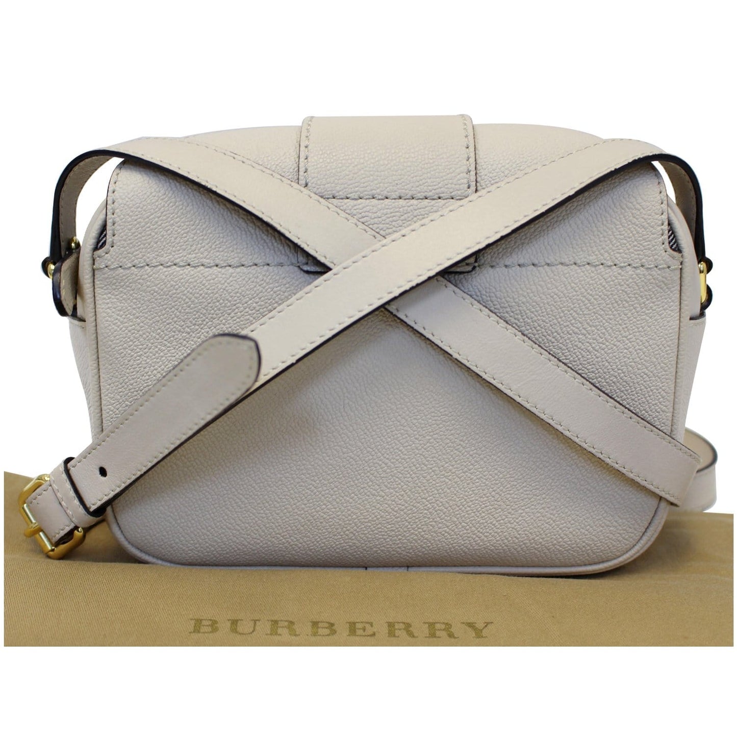 BURBERRY Small Buckle Crossbody Bag Limestone