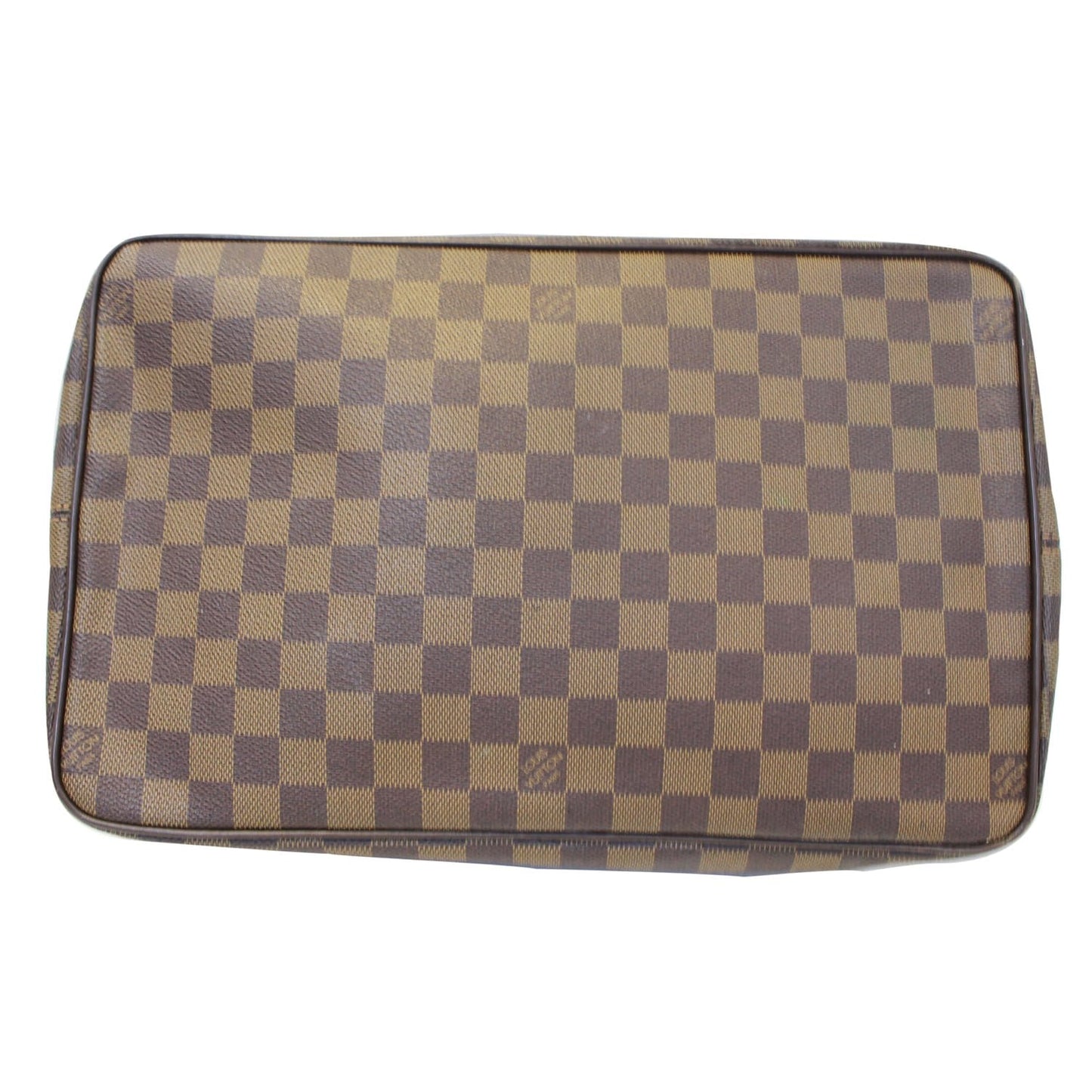 LOUIS VUITTON Saleya GM Damier Ebene Shoulder Handbag Brown