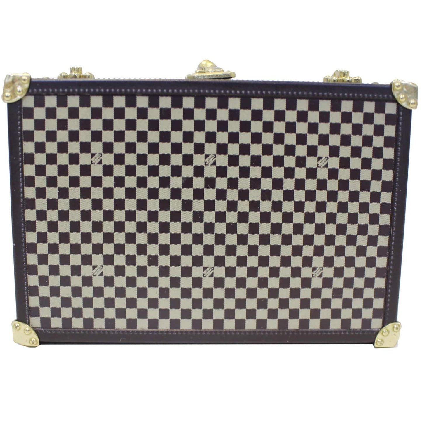 LOUIS VUITTON Mini Malle Chapeaux Damier Jewelry Box