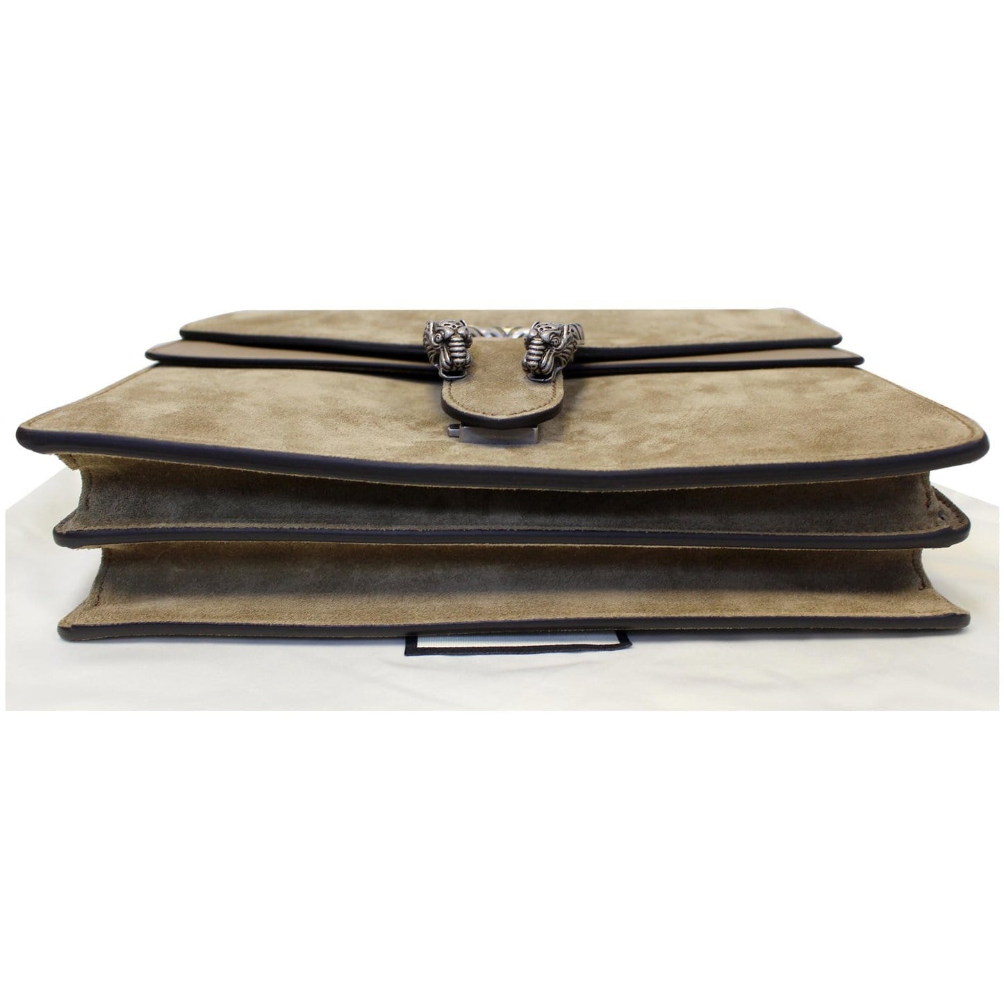 GUCCI Medium Dionysus Suede Leather Shoulder Bag Taupe 403348 - 20% OFF