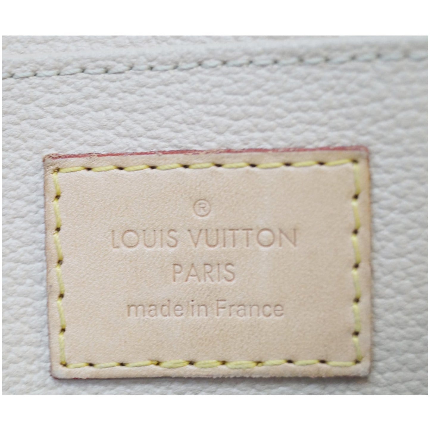LOUIS VUITTON Monogram Canvas Cosmetic Pouch Brown