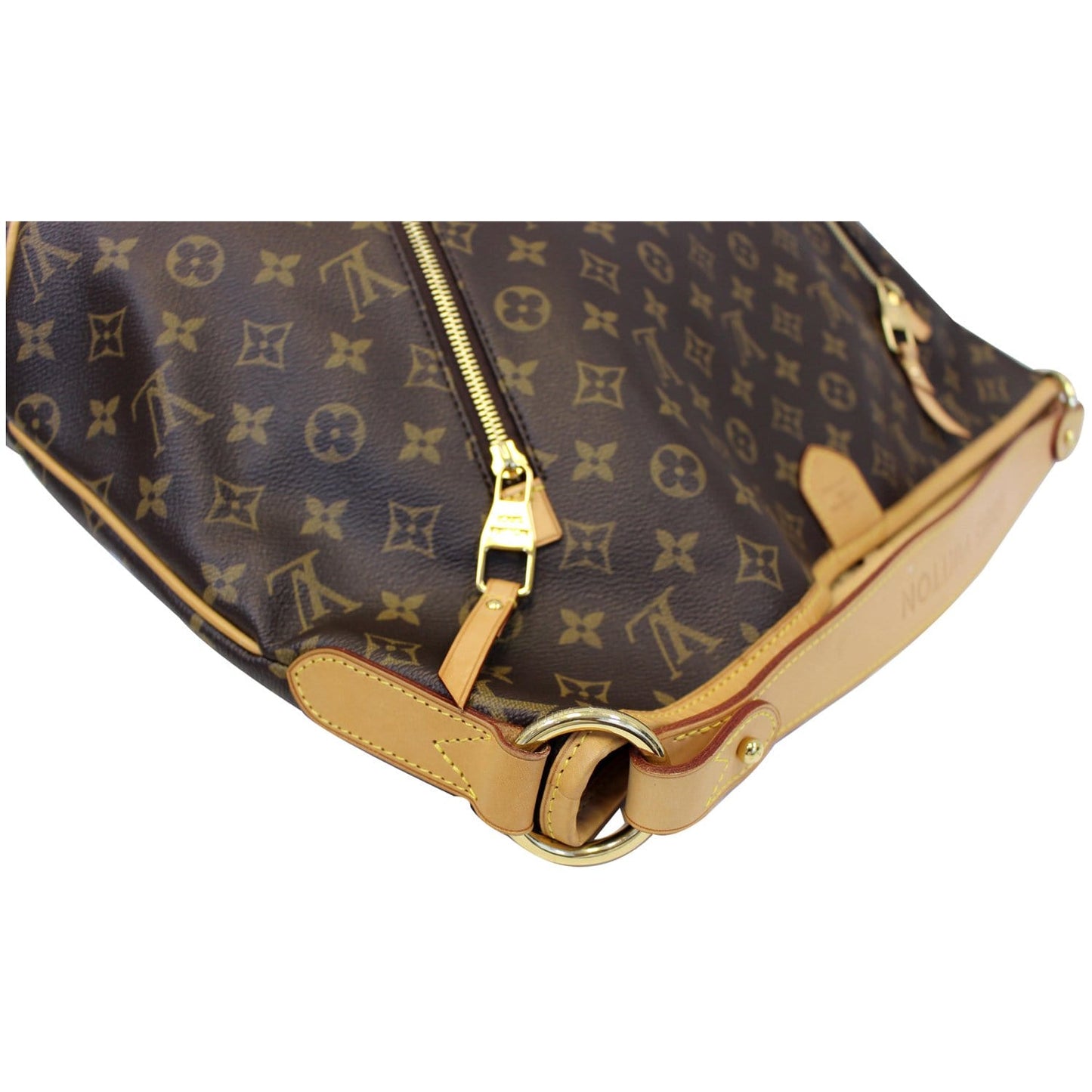LOUIS VUITTON Delightful GM Monogram Canvas Shoulder Bag Brown
