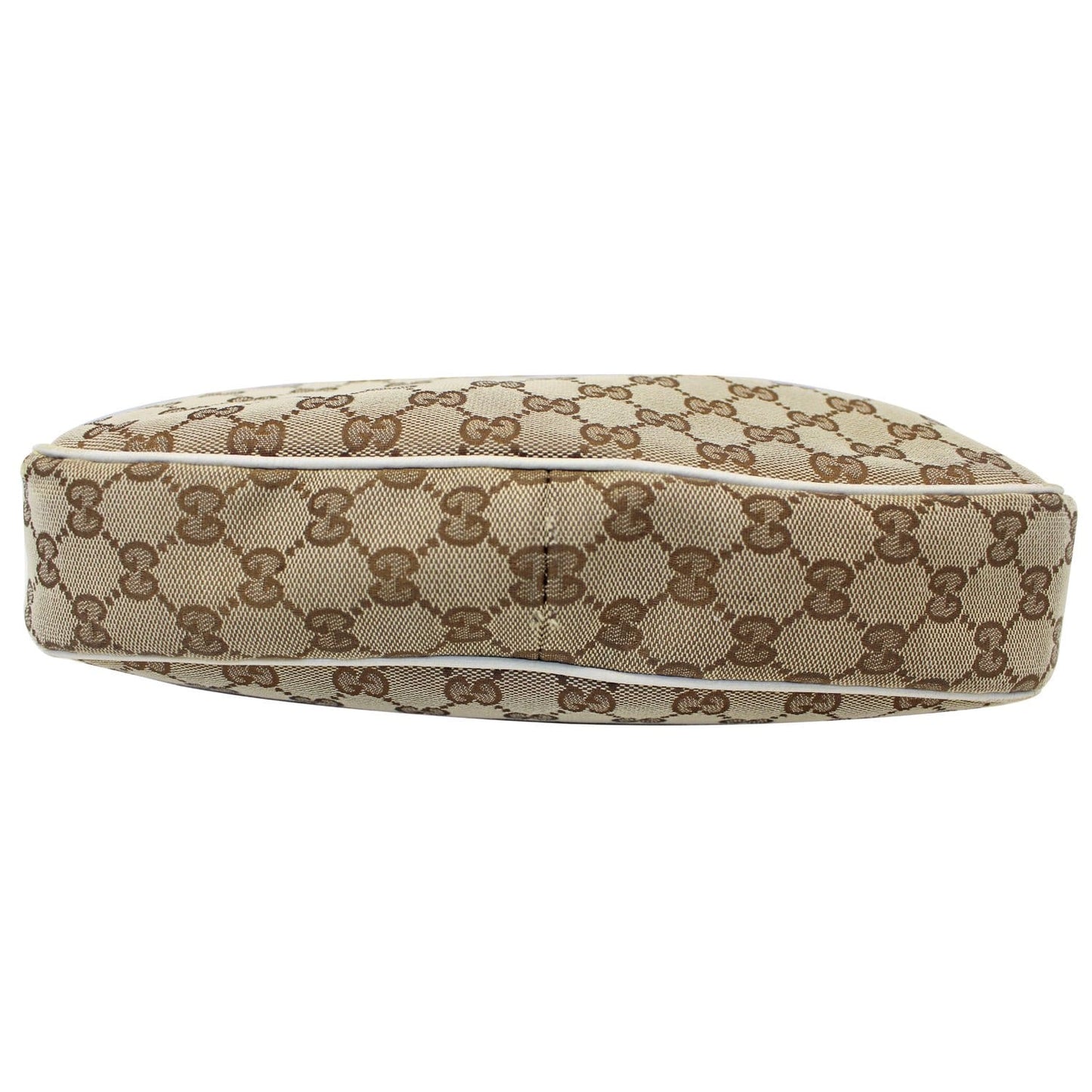 GUCCI Charmy GG Canvas Hobo Bag Beige 153010
