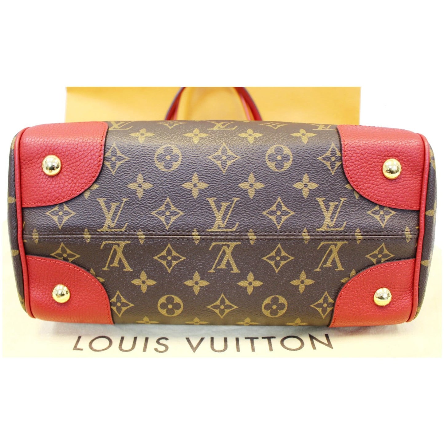 LOUIS VUITTON Estrela NM Monogram Canvas Shoulder Bag Cherry