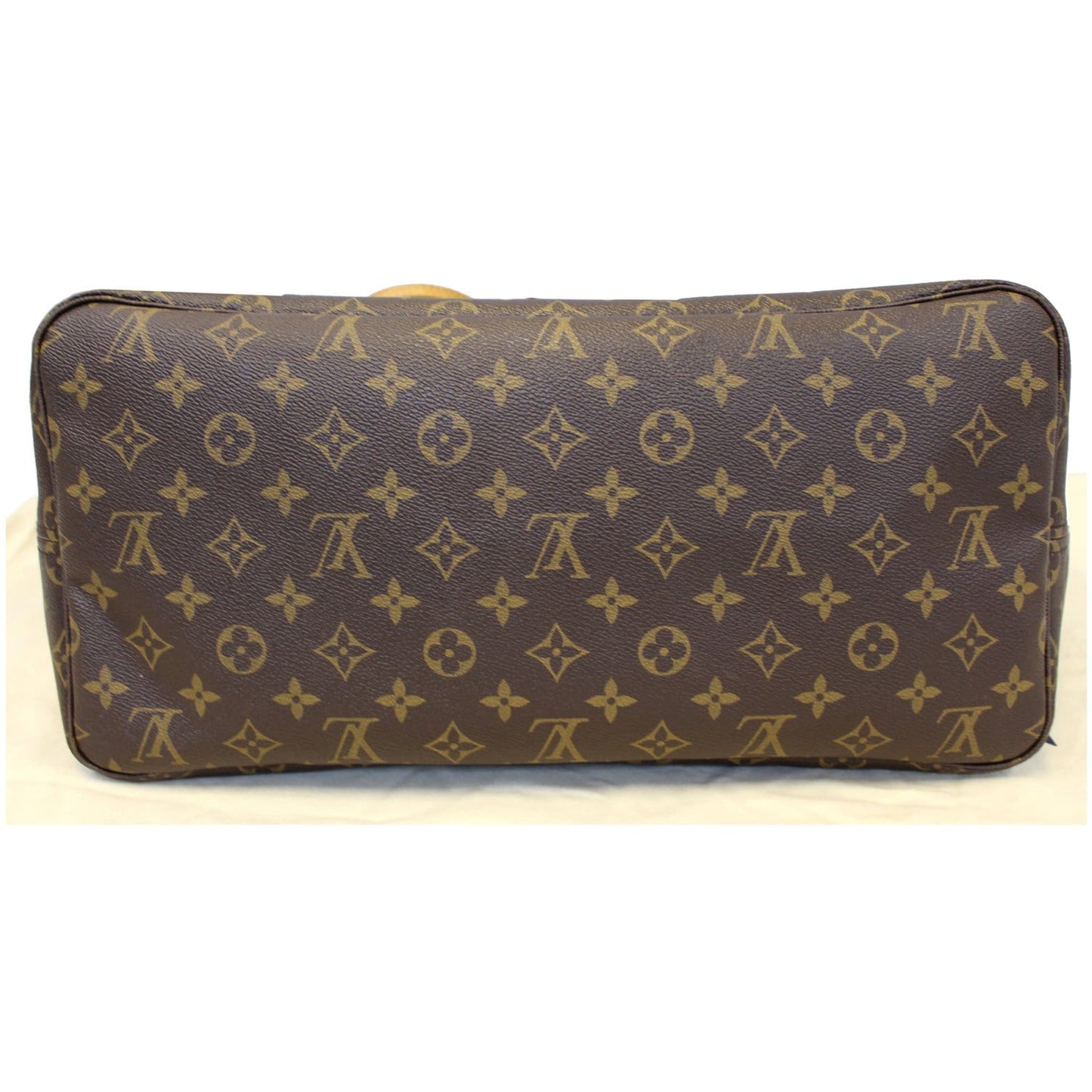 LOUIS VUITTON Neverfull GM Monogram Canvas Tote Shoulder Bag Brown