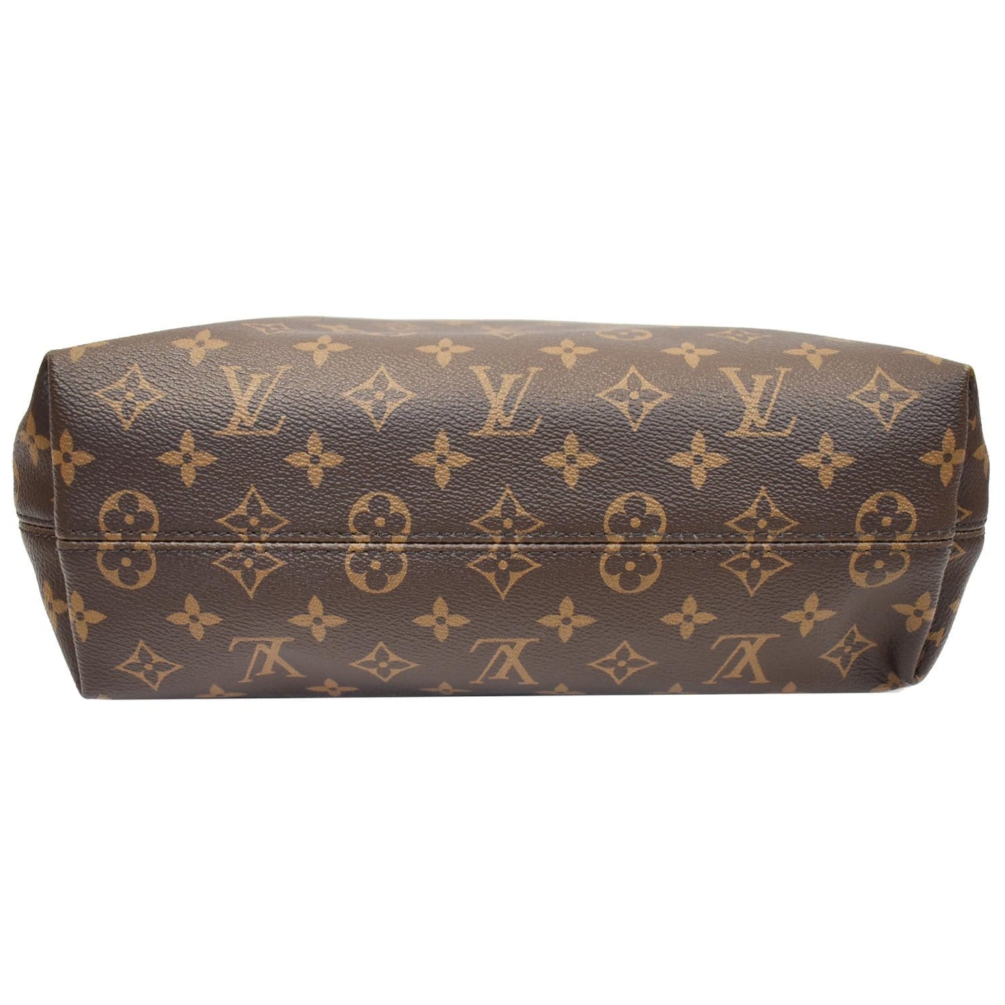 LOUIS VUITTON Graceful PM Monogram Canvas Shoulder Bag Brown