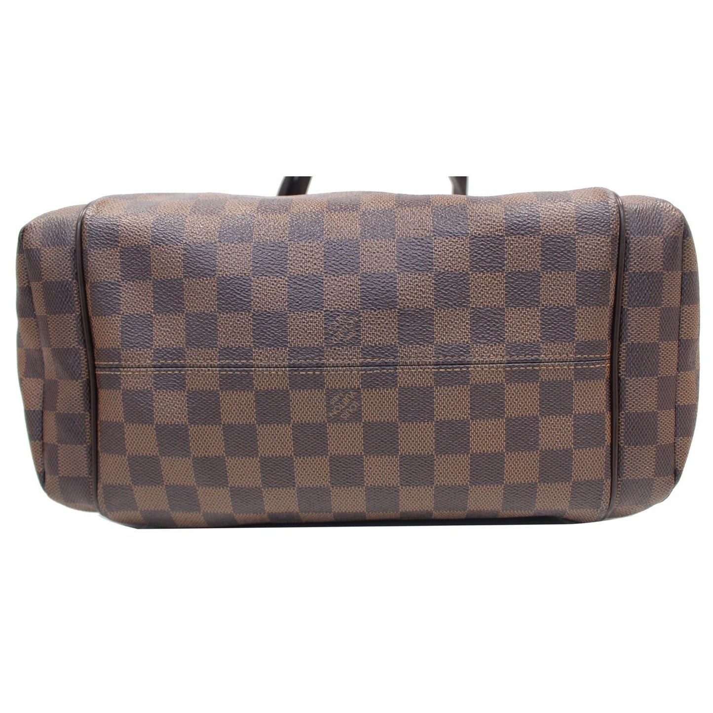 LOUIS VUITTON Totally MM Damier Ebene Shoulder Bag Brown