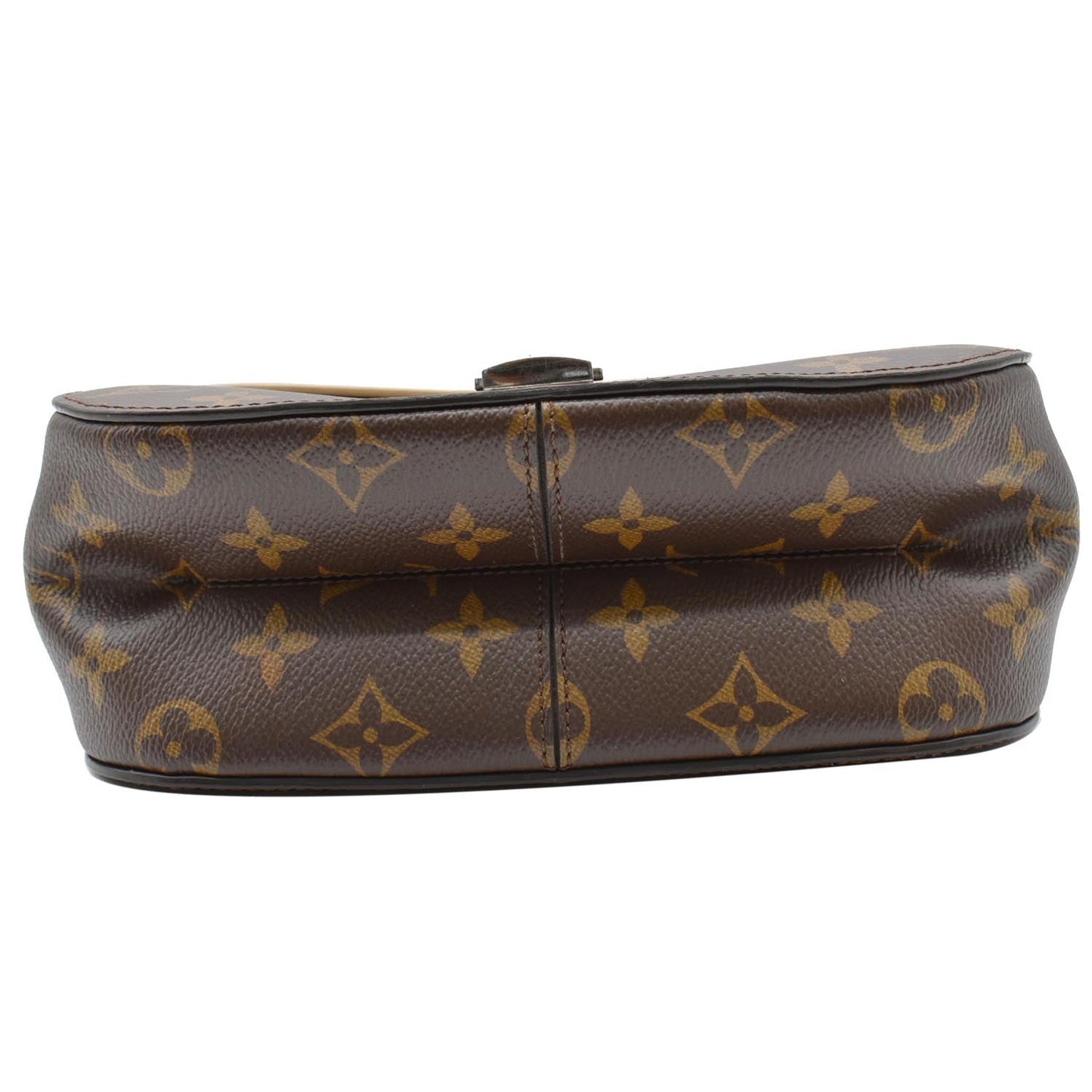 LOUIS VUITTON Chain It Monogram Canvas Shoulder Bag Black