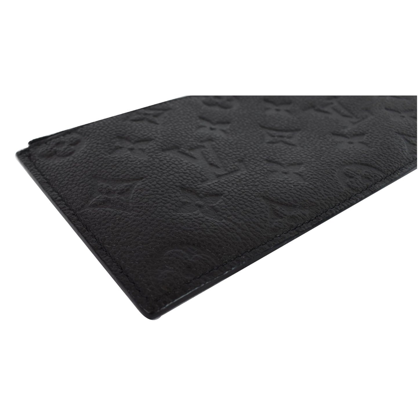 LOUIS VUITTON Felicie Empreinte Insert Zippy Wallet Black