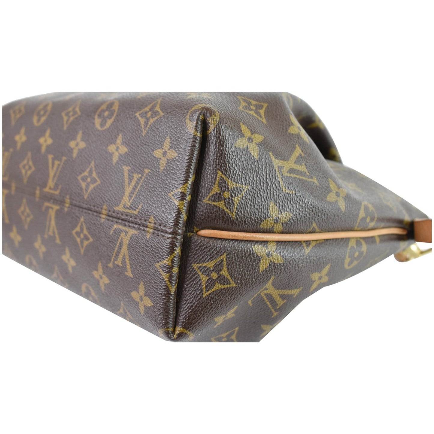 LOUIS VUITTON Turenne PM Monogram Canvas 2 Way Shoulder Bag Brown