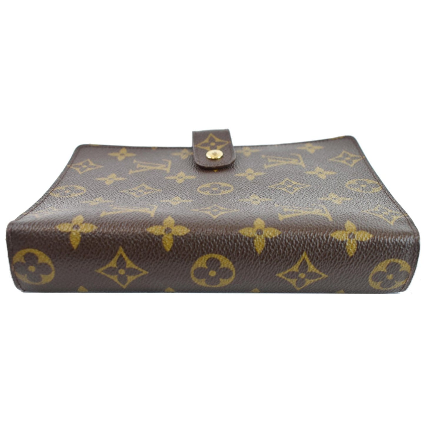 LOUIS VUITTON Agenda PM Monogram Canvas Planner Cover Brown