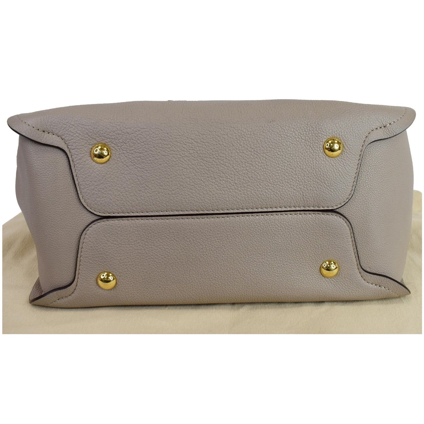 LOUIS VUITTON Tournon Taurillon Leather Hobo Bag Galet
