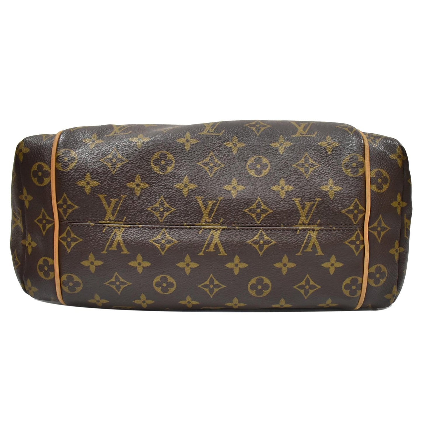 LOUIS VUITTON Totally MM Monogram Canvas Shoulder Bag Brown
