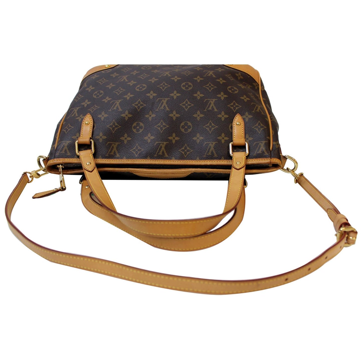 LOUIS VUITTON Estrela MM Monogram Canvas Shoulder Bag Brown