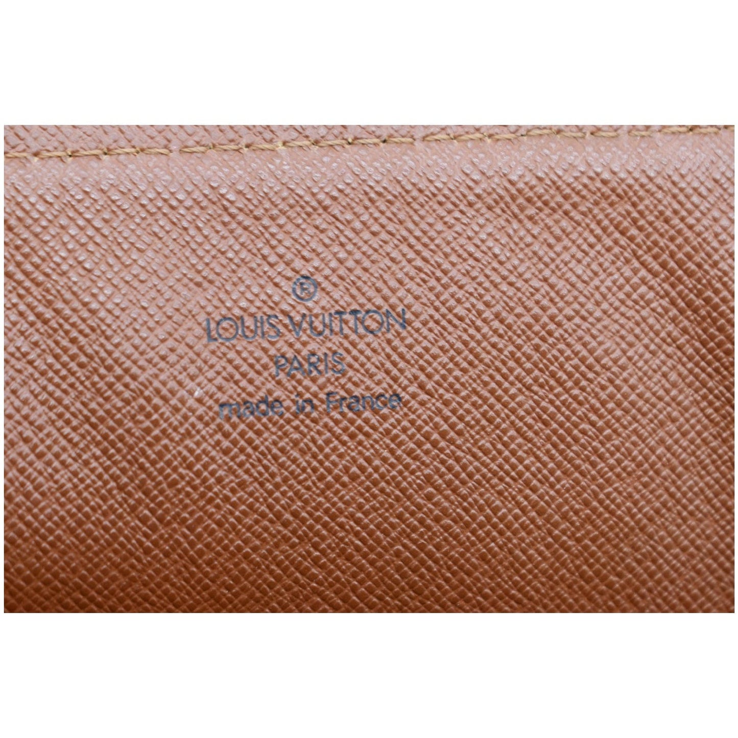 LOUIS VUITTON Monogram Canvas Poche Documents Portfolio Case Brown