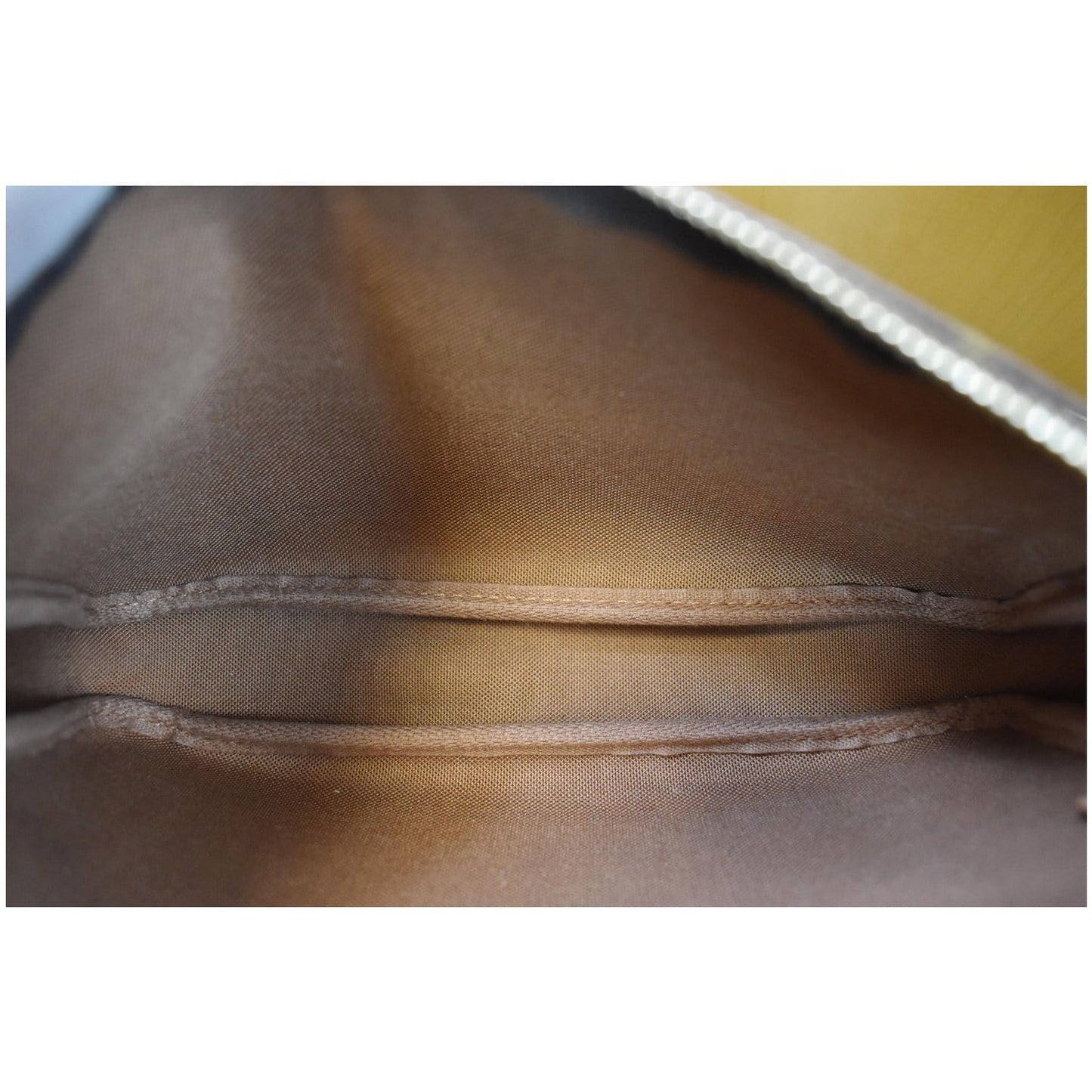 LOUIS VUITTON Monogram Graffiti Accessoires Pochette Bag Brown