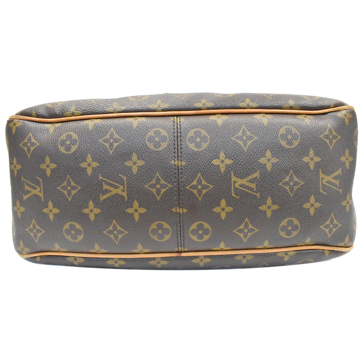 LOUIS VUITTON Delightful PM Monogram Canvas Hobo Bag Brown