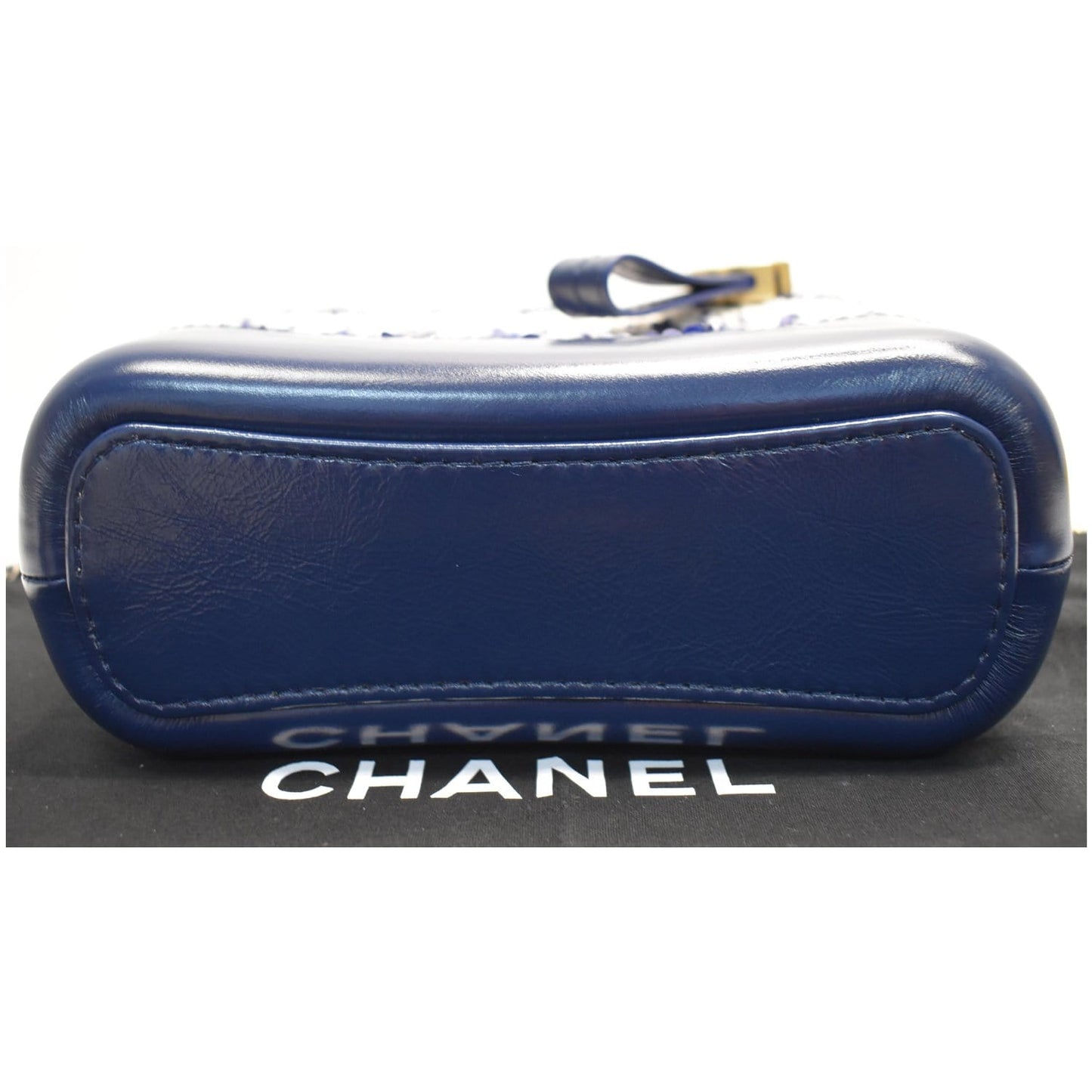 CHANEL Gabrielle Sequins Small Hobo Shoulder Bag Blue/White - 15% OFF