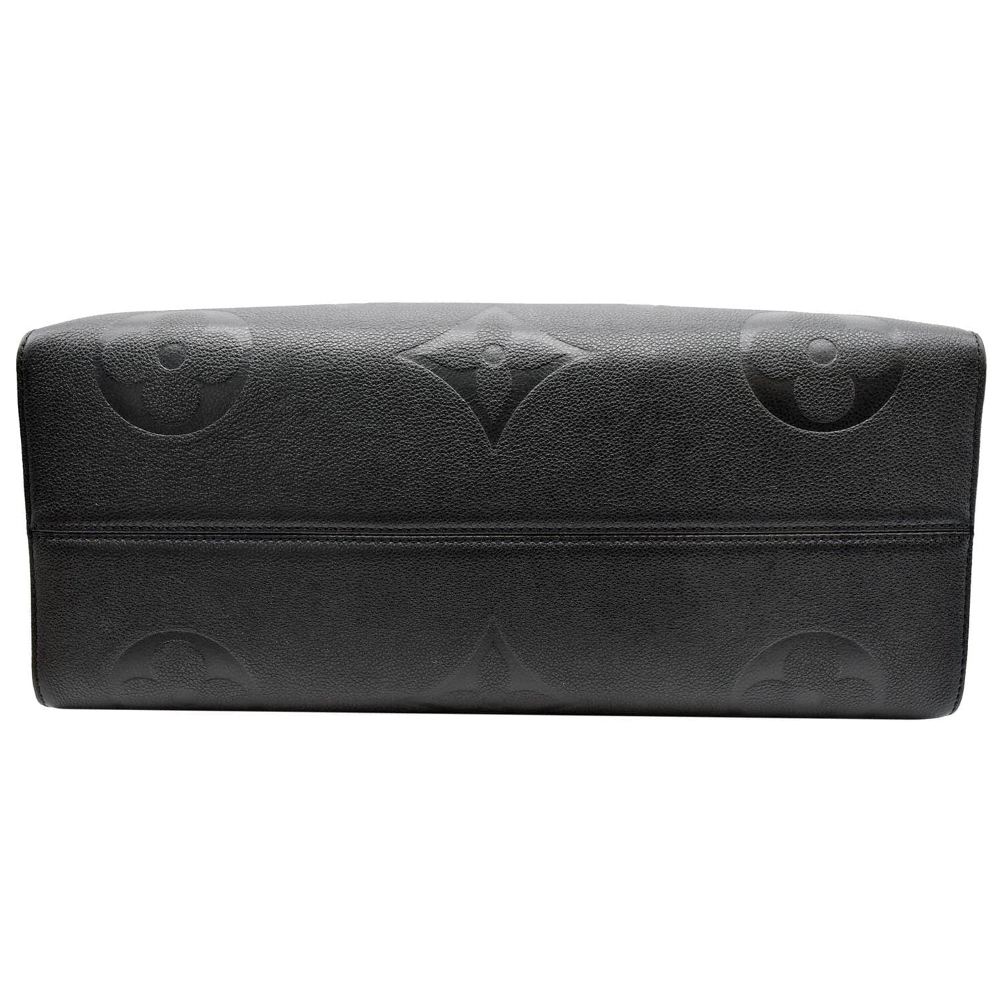 LOUIS VUITTON Onthego GM Monogram Empreinte Leather Tote Bag Black - Hot Deals