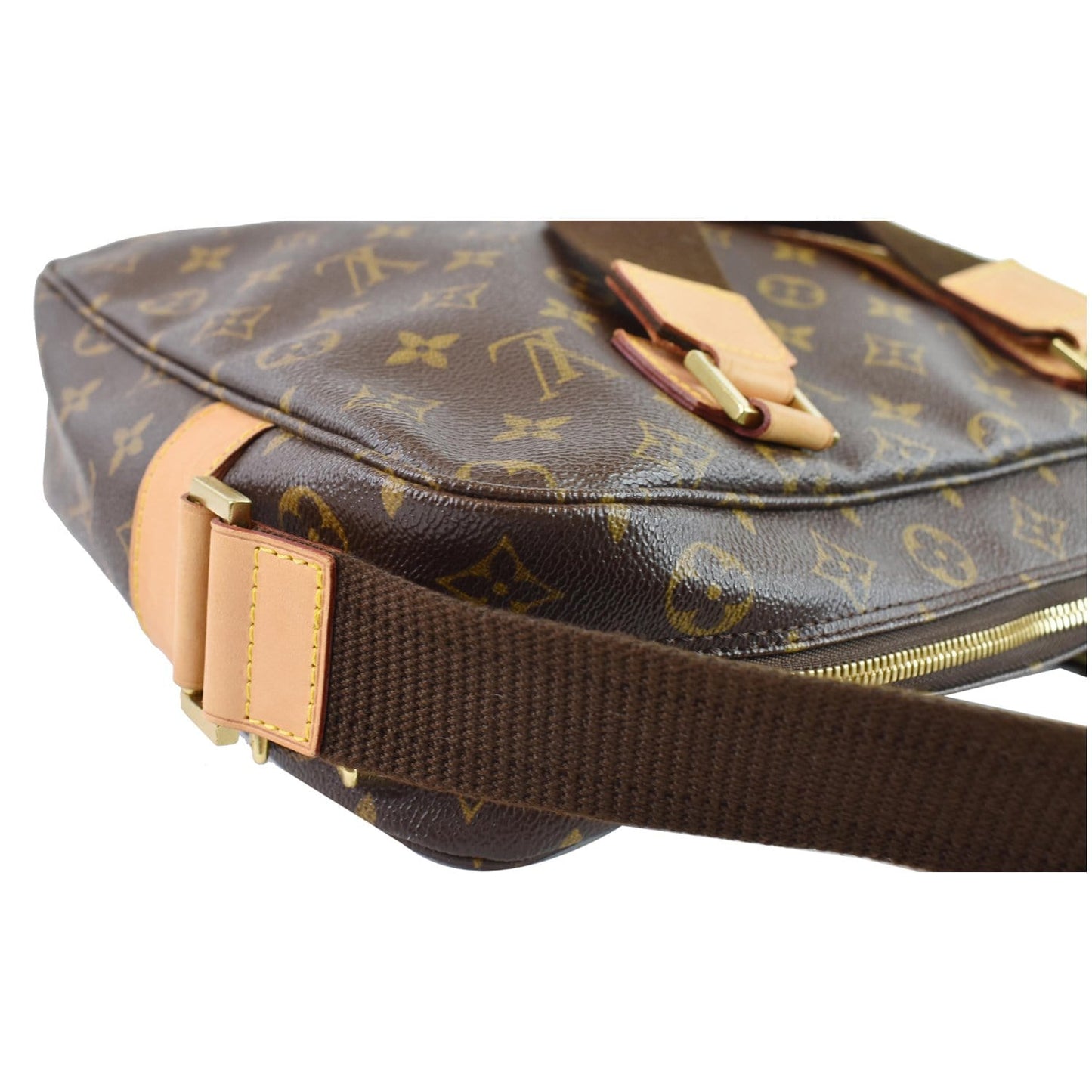LOUIS VUITTON Sac Bosphore Monogram Canvas Messenger Bag Brown